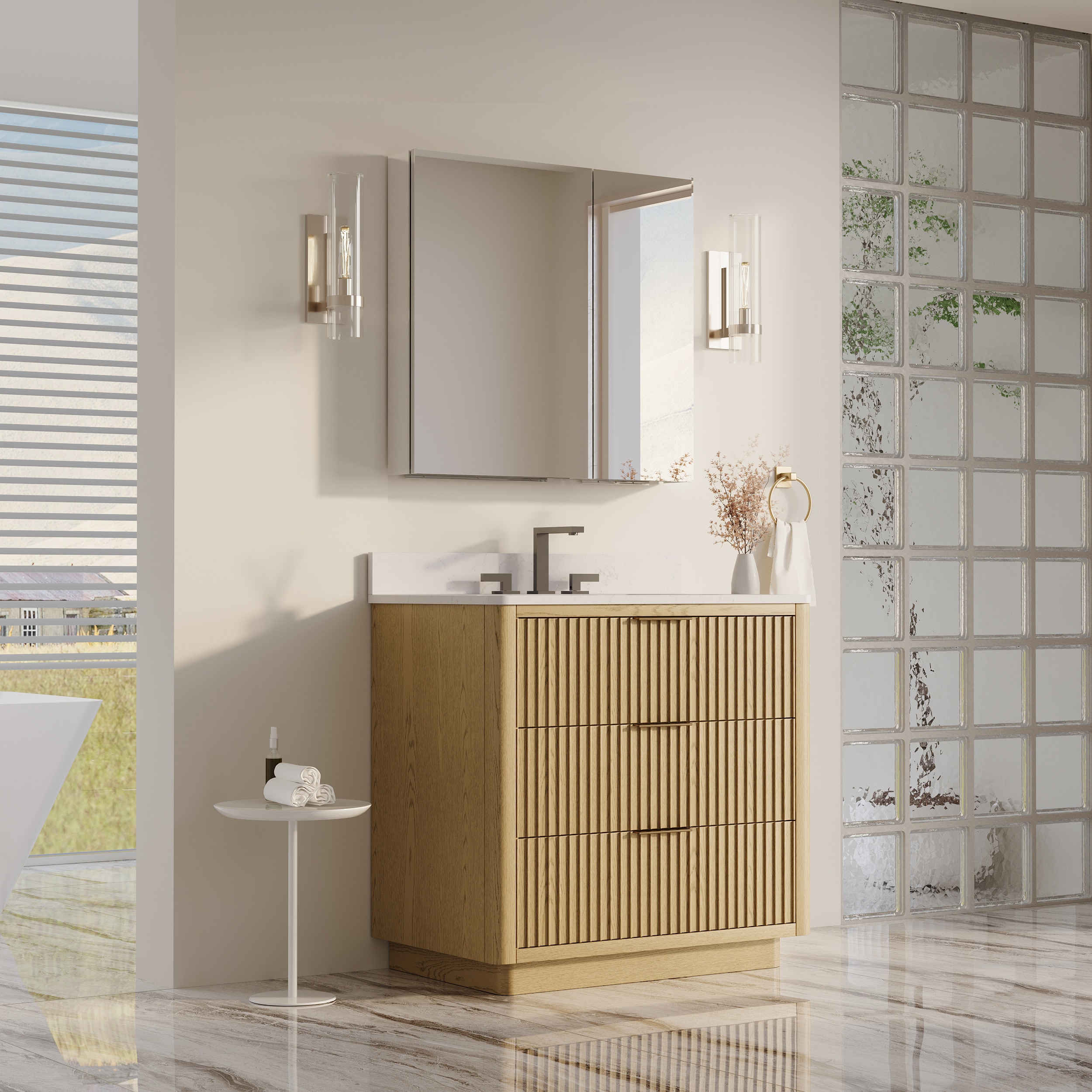 CALVON CLRO-20R12L Bathroom-Medicine-Cabinets - View #10