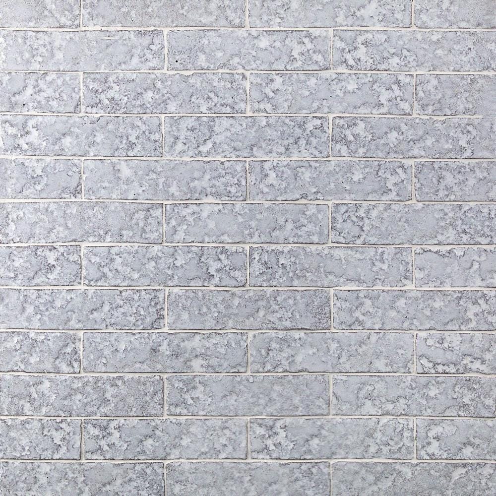 Artmore Tile EXT3RD101471 Eastport Polished White 2-in x 8-in Glazed Cement Subway Standard Wall Tile ( 4.78-sq ft Carton )
