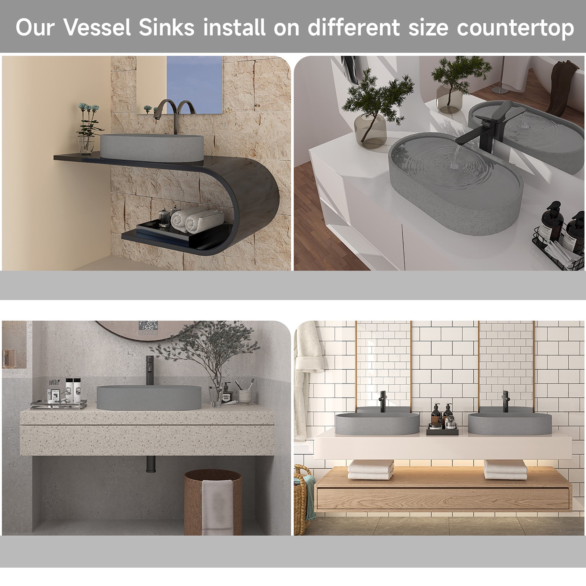 CASAINC YS-FH-SINK-021-WE Bath-Sink - View #2