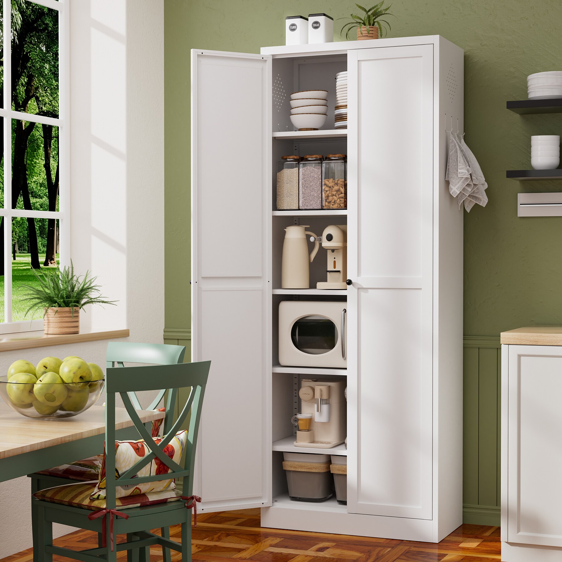 SINOFURN SYA840028GY Dining-Kitchen-Storarge - View #2