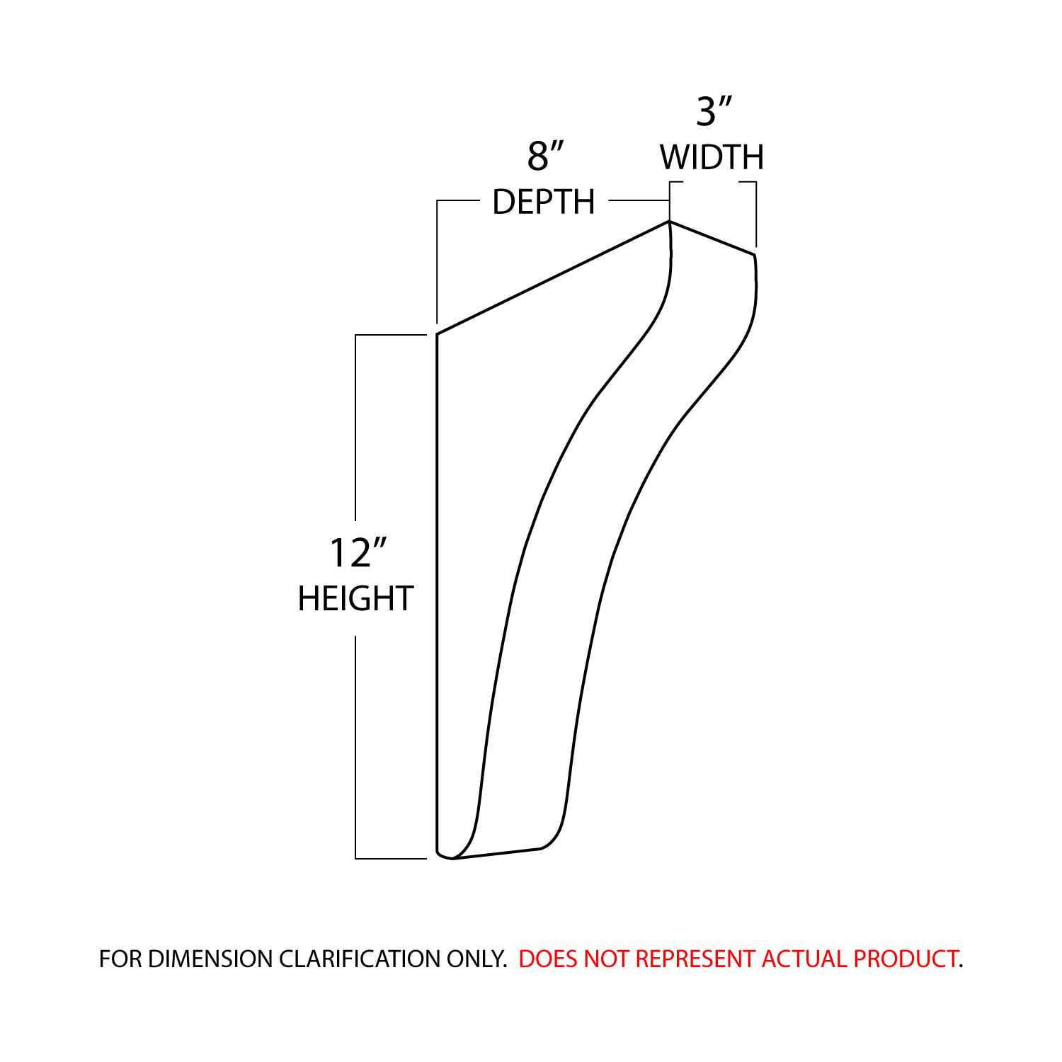 Architectural Products by Outwater 3P5.13.00259 corbels - View #2