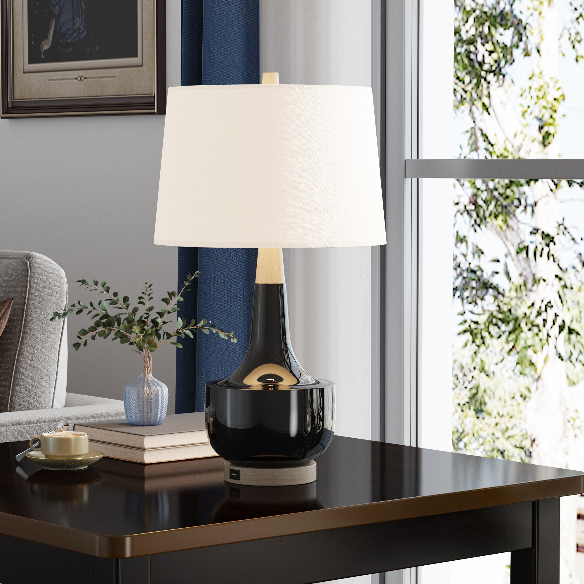 Maxax T223-BK-S Table-Lamps - View #2