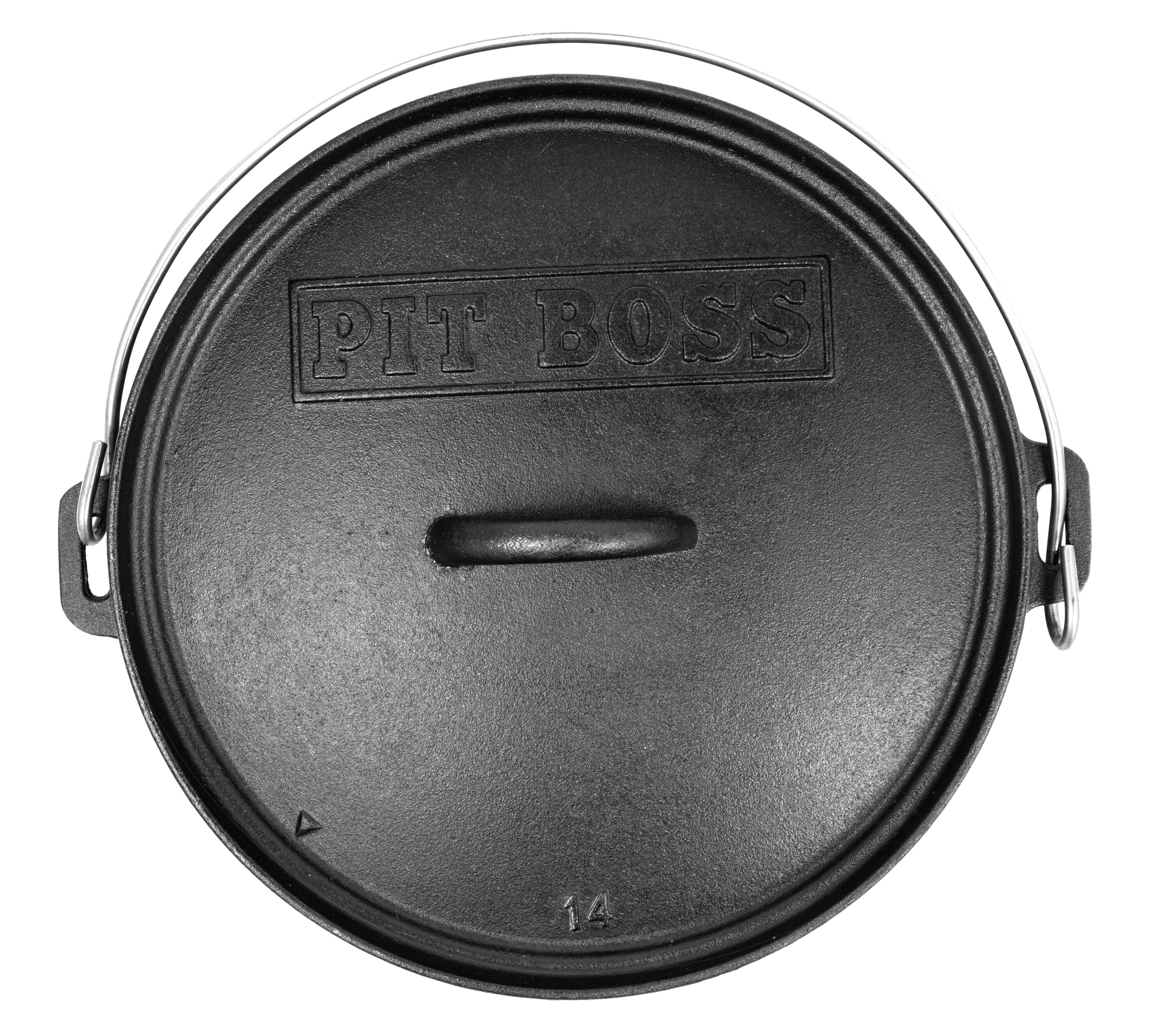 Pit Boss 68003 14 Inch Cast-Iron Skillet