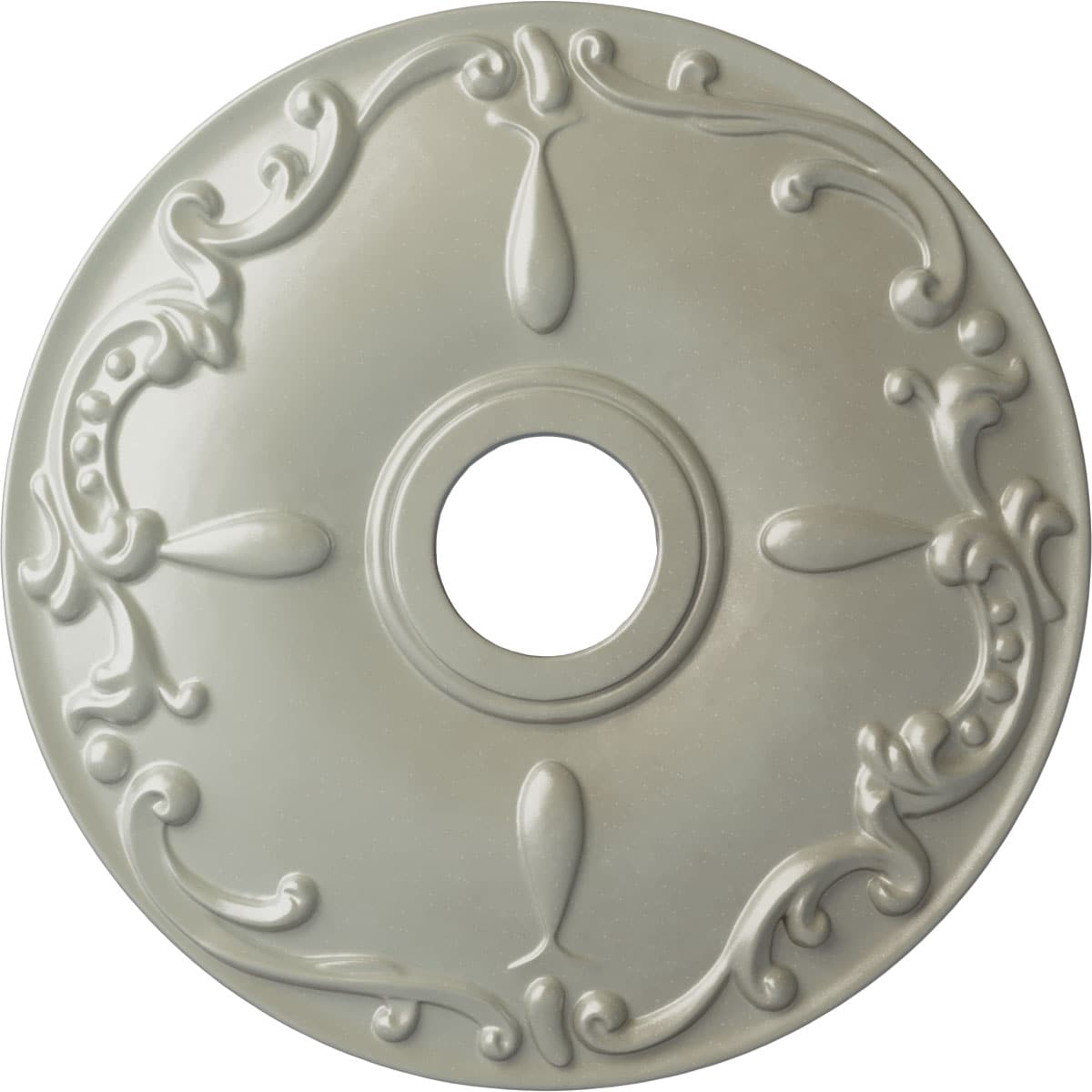 Ekena Millwork CM18KEFCS Kent 18-in W x 18-in L Painted Flash Copper Polyurethane Whole Ceiling Medallion