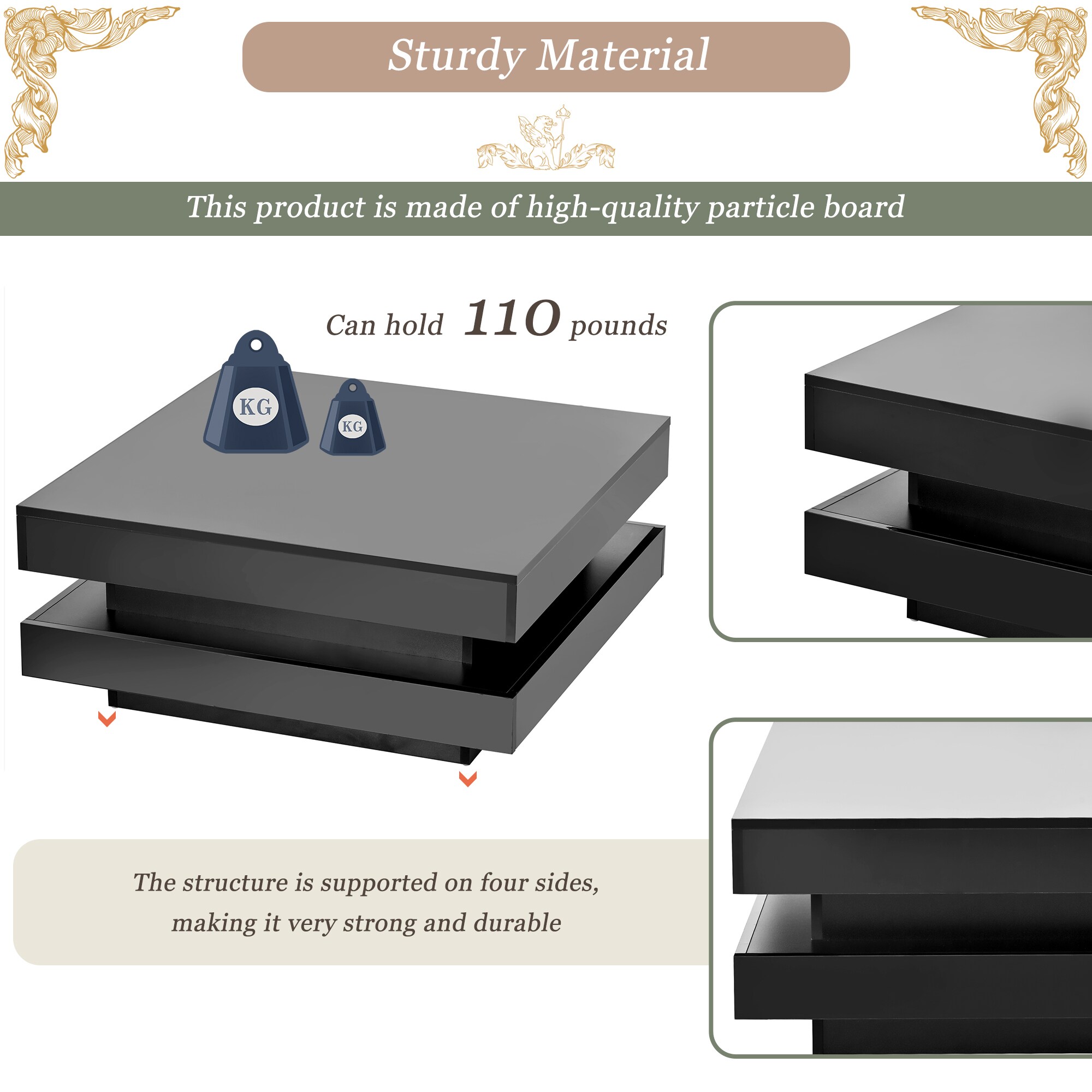 LUXEYARD DS-M-BAC02501 Coffee-Tables - View #5
