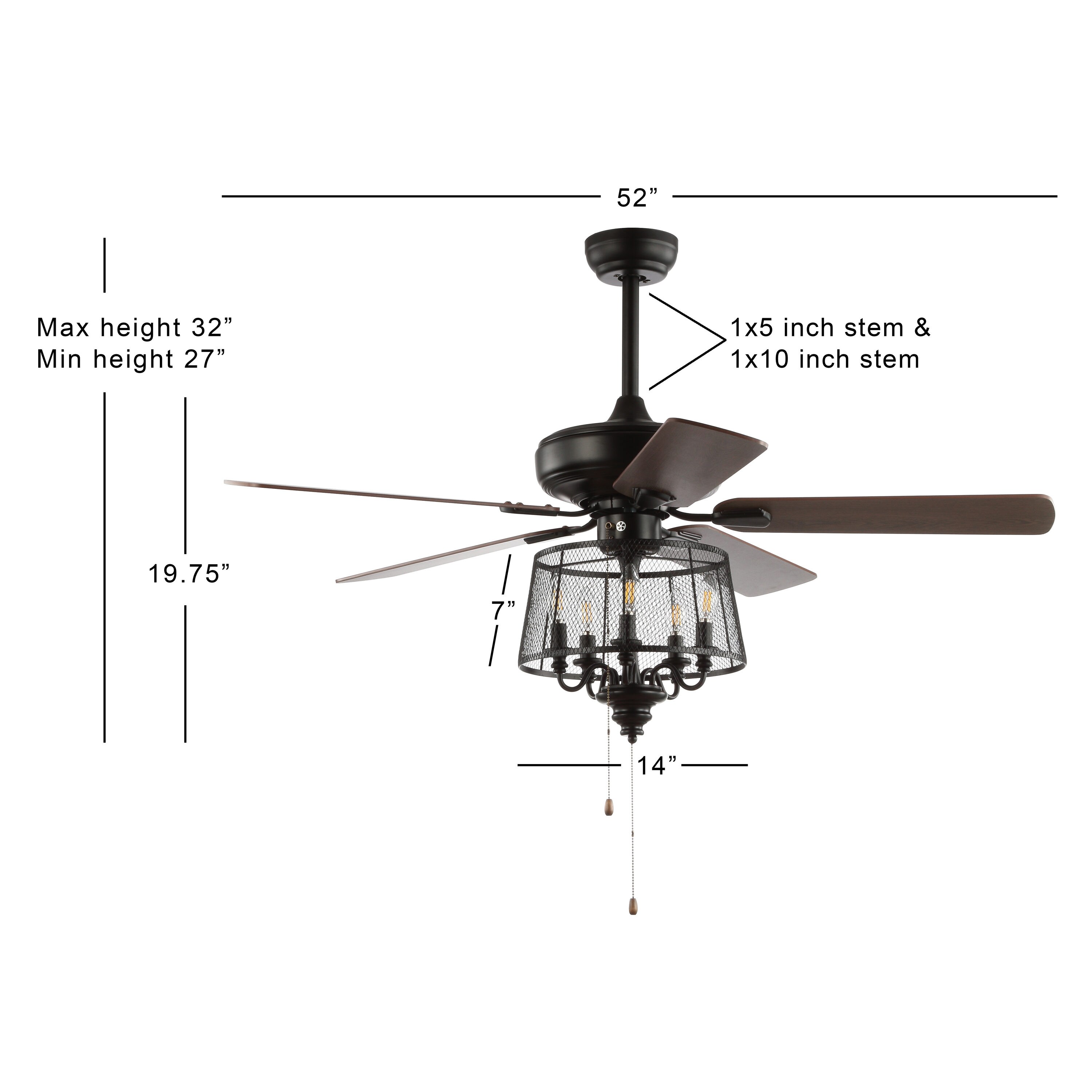Safavieh CLF1002A Ceiling-Fans - View #5