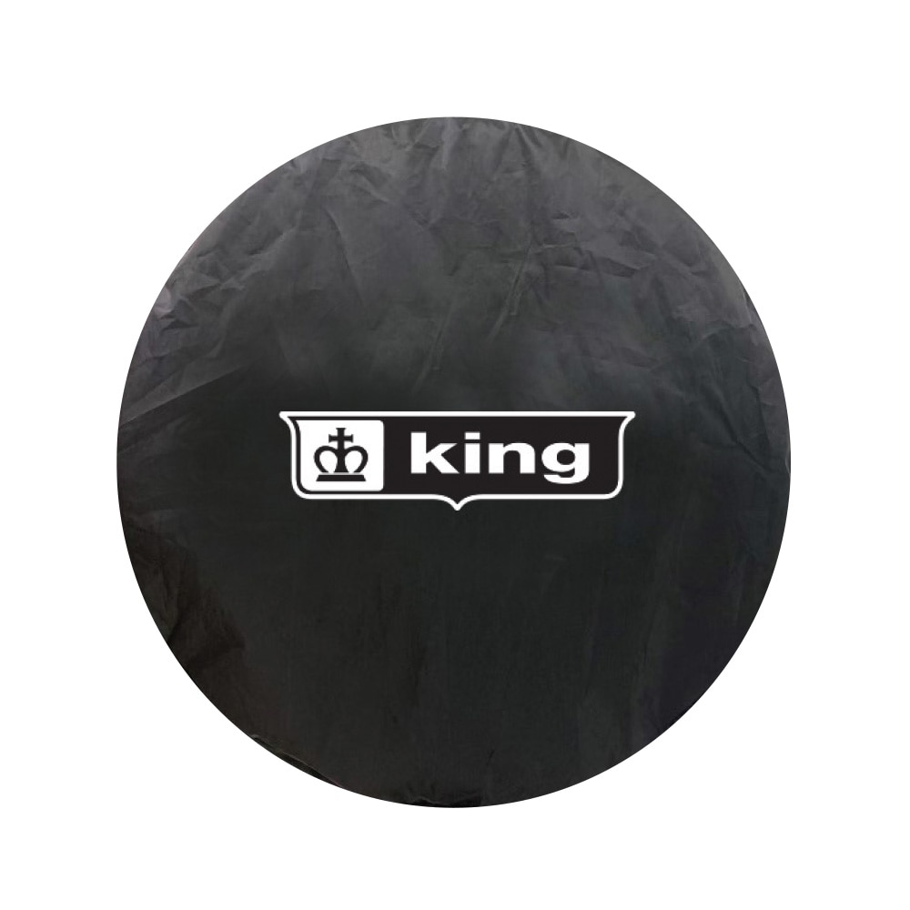 KING FO-COVER-30 30-Inches 0.1 -Volt Indoor/Outdoor Black Pedestal Fan