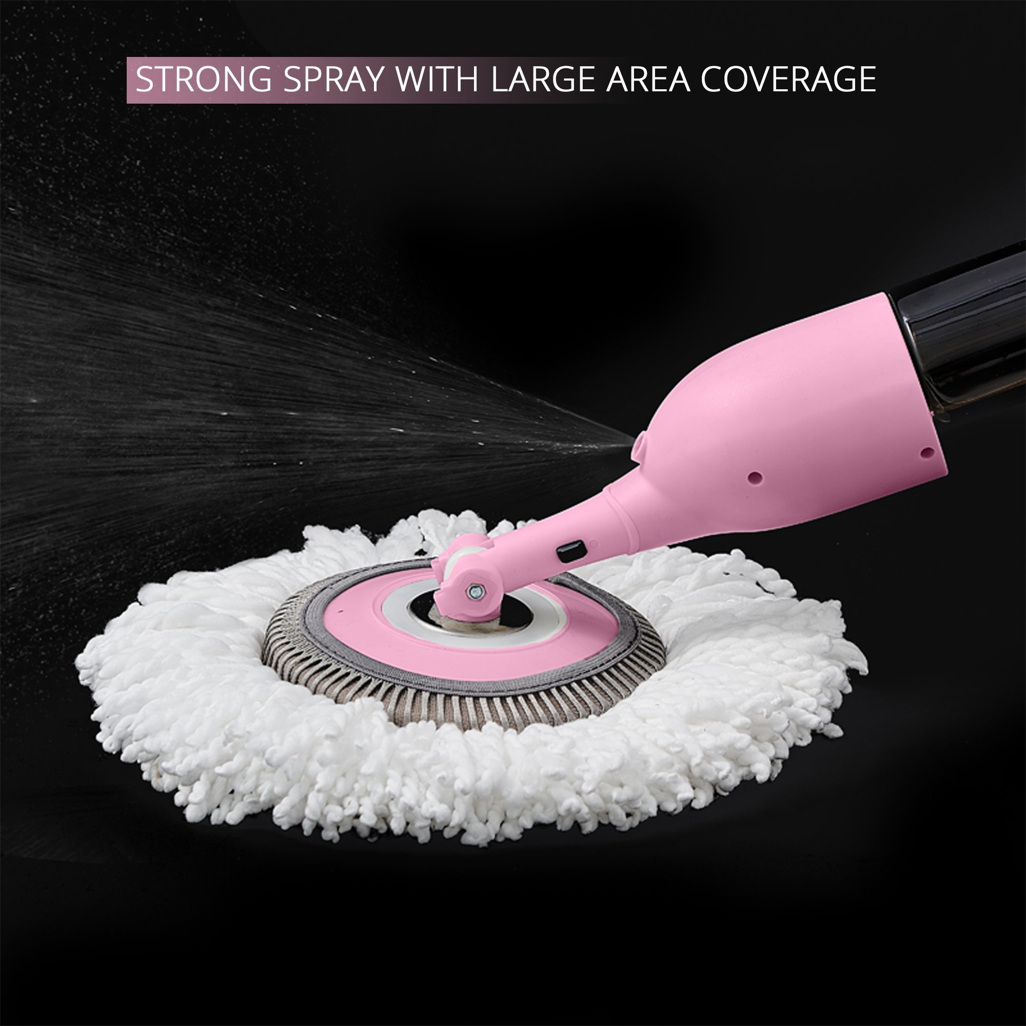 True & Tidy SPRAY-360-PINK Spray-Mops - View #3