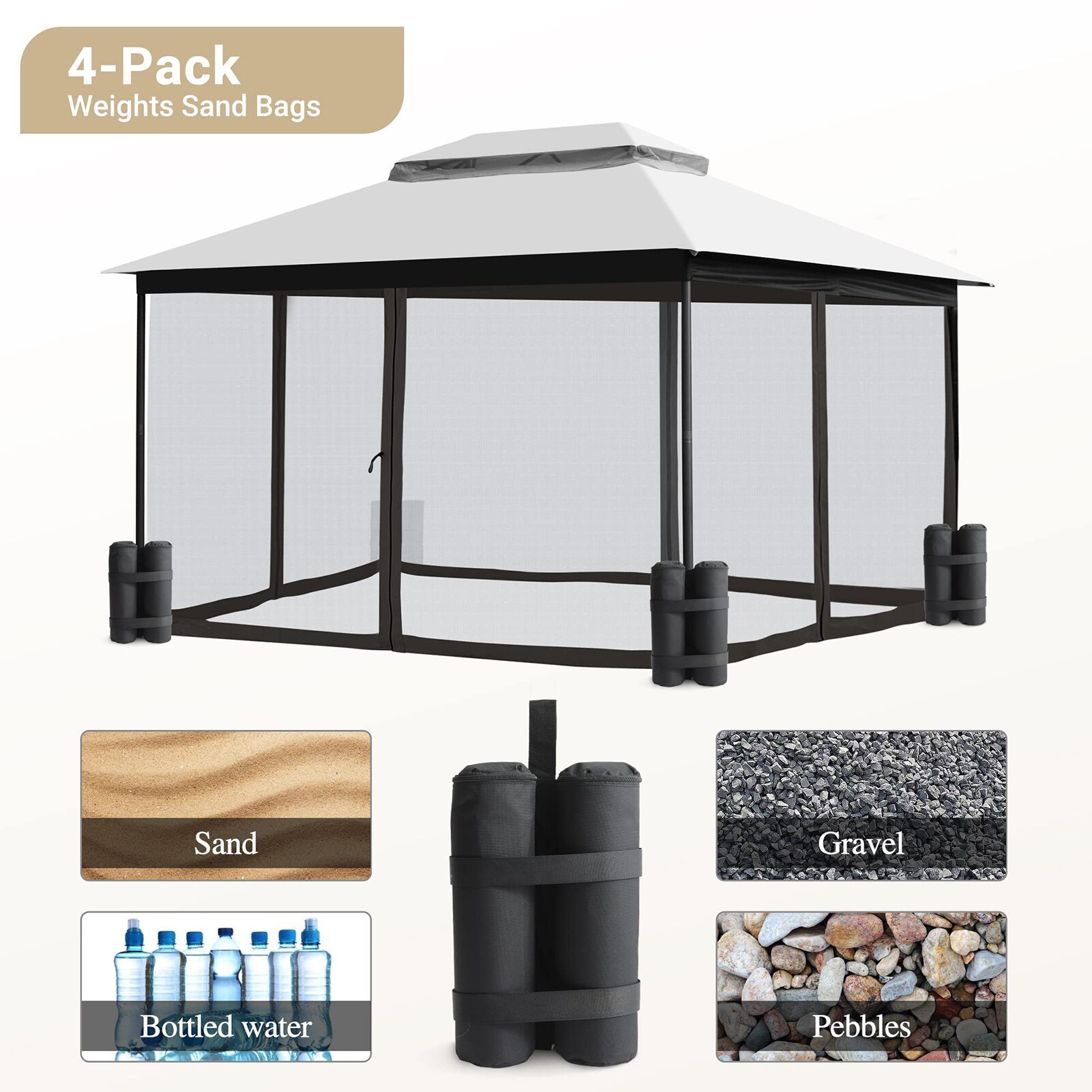 StarEcho SEVC24-PT0148C2S-2 Wood-Resin-Gazebos - View #6