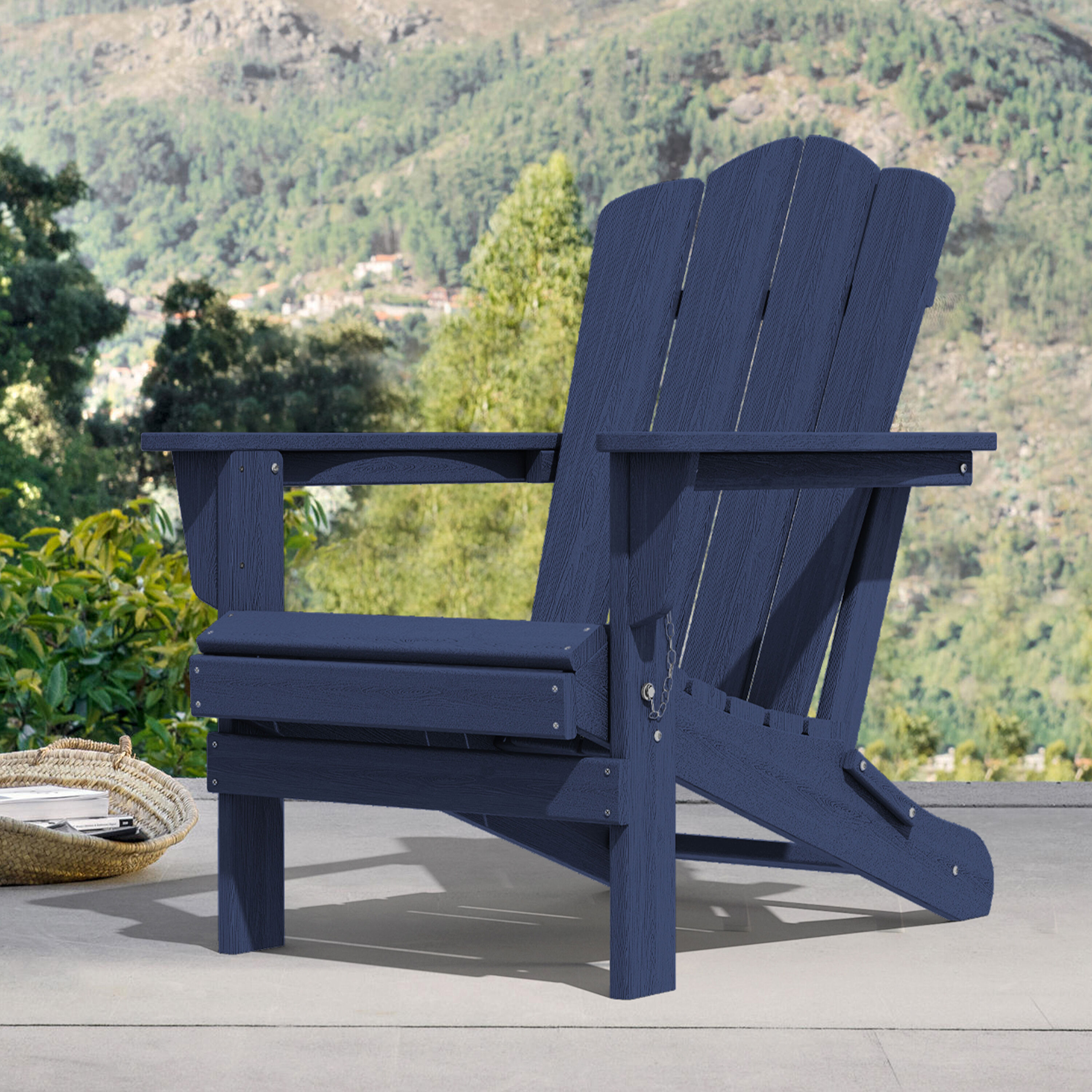 Midnight blue adirondack online chairs