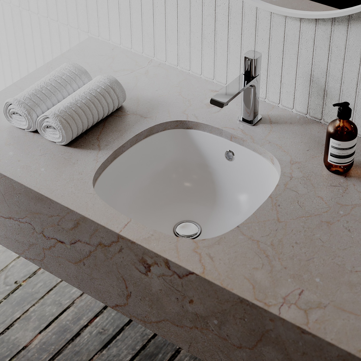 WS Bath Collections UNDER SO 037 Bath-Sink - View #7