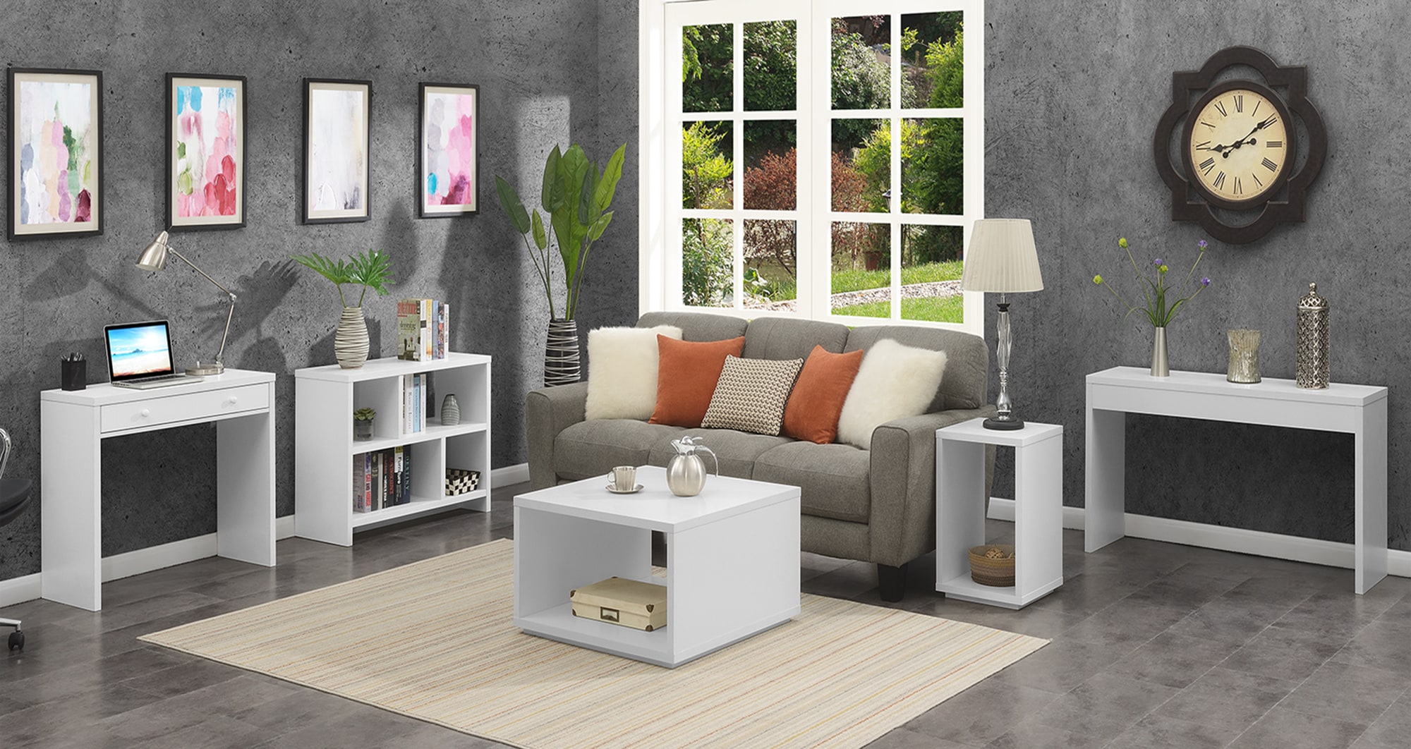 Convenience Concepts 111085W Console-Sofa-Tables - View #6