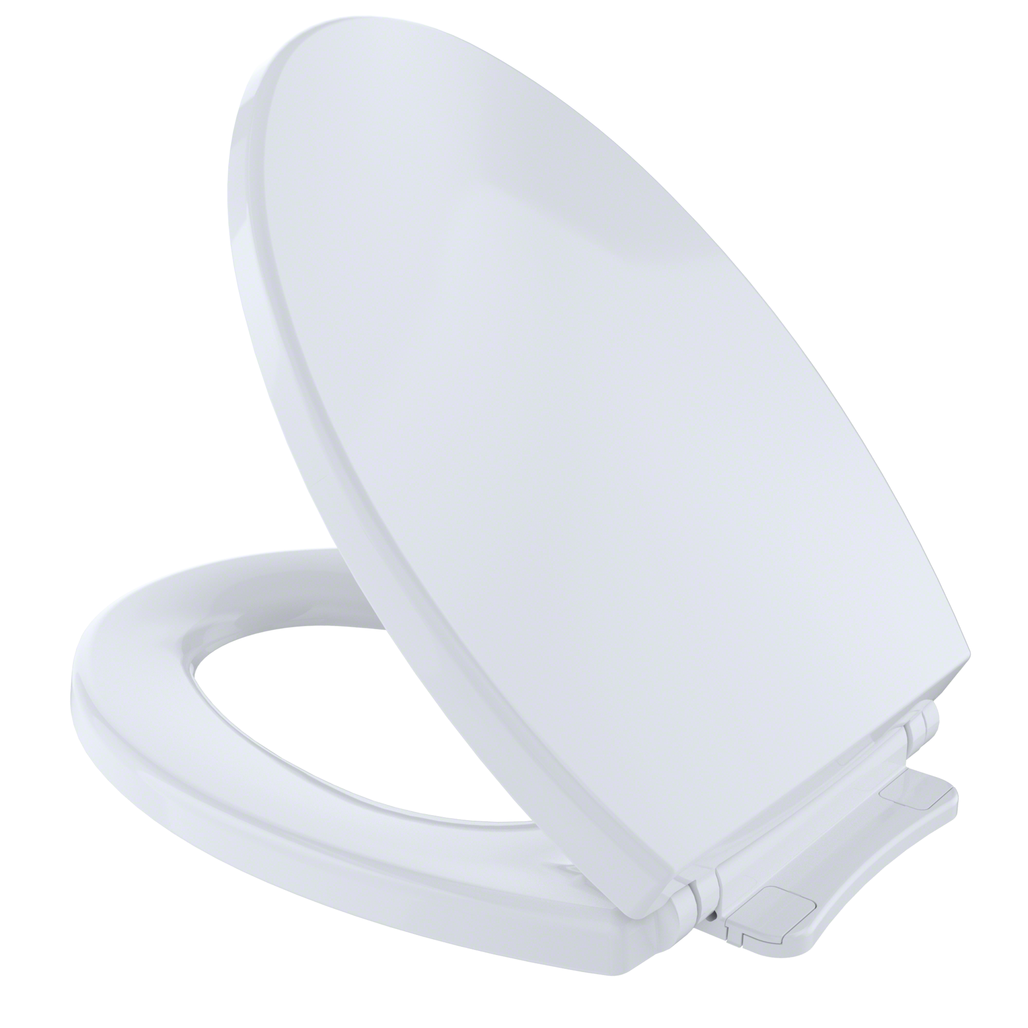 KI BATH FITTINGS Toilet Seat Cover Hinges Clamp 'L' Type PVC Spare