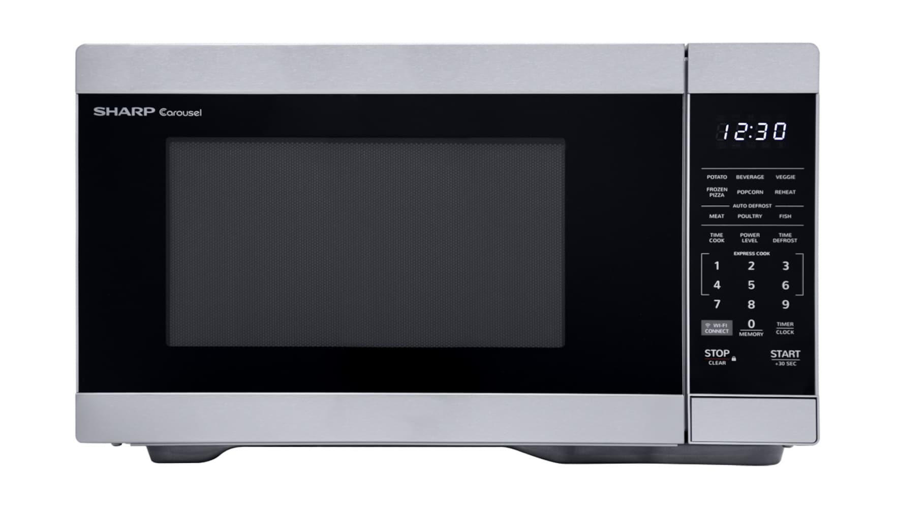 Avanti 1.1 cu. ft. Stainless Steel Microwave Oven, 1,000 W, Mirror