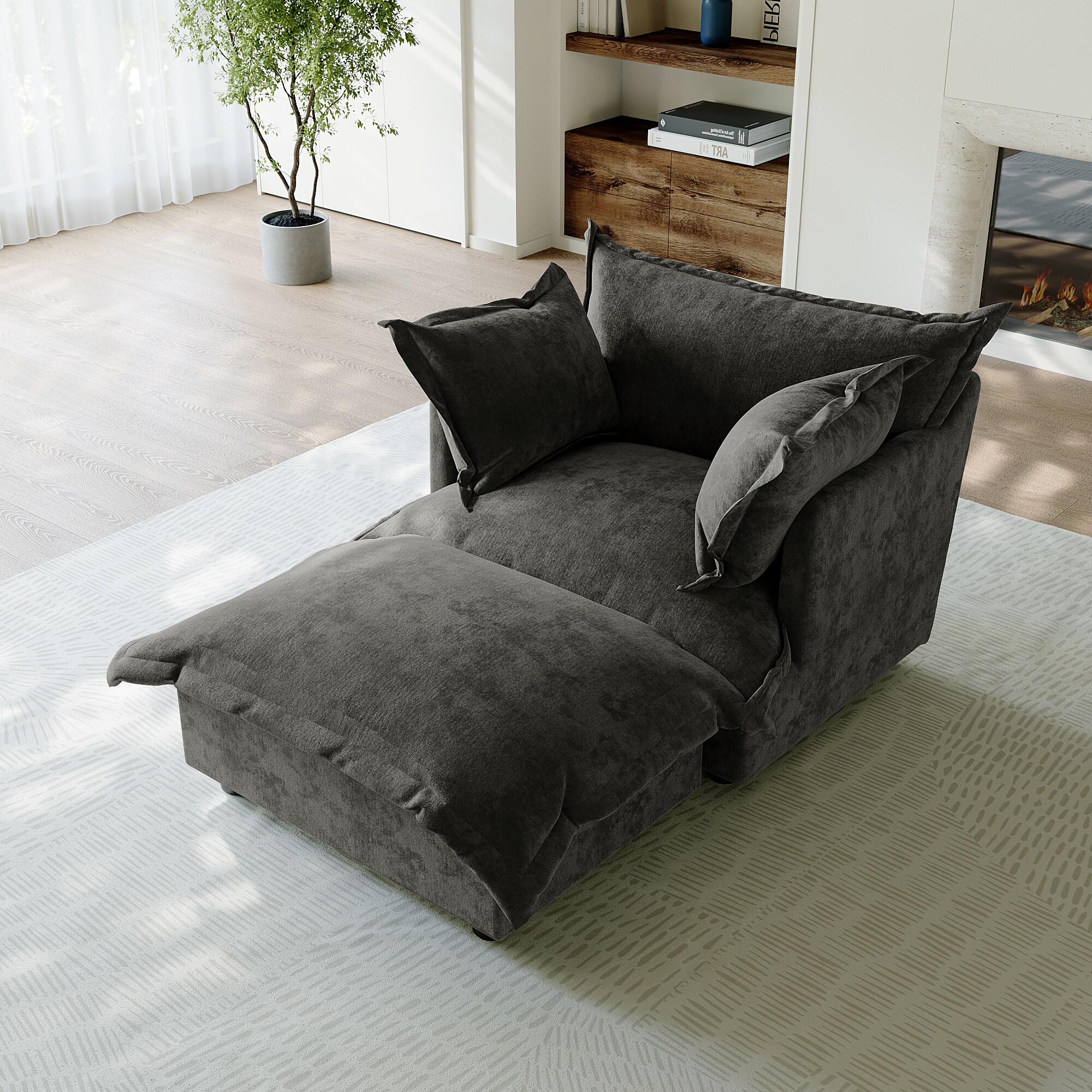 Dreamsidea CS11-DGRA-SC-OT Sofas-Loveseats - View #3