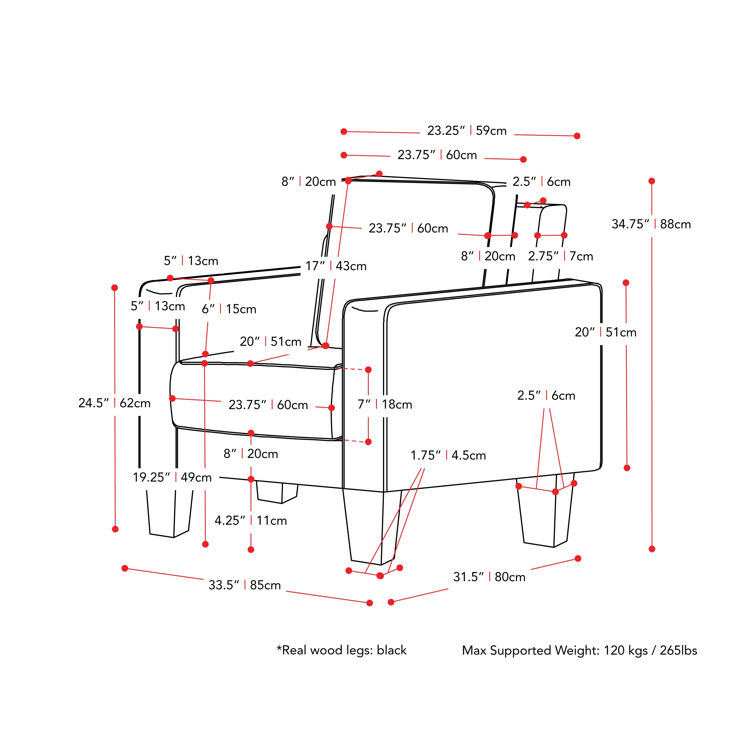 CorLiving LGA-304-Z1 Living-Room-Sets - View #8