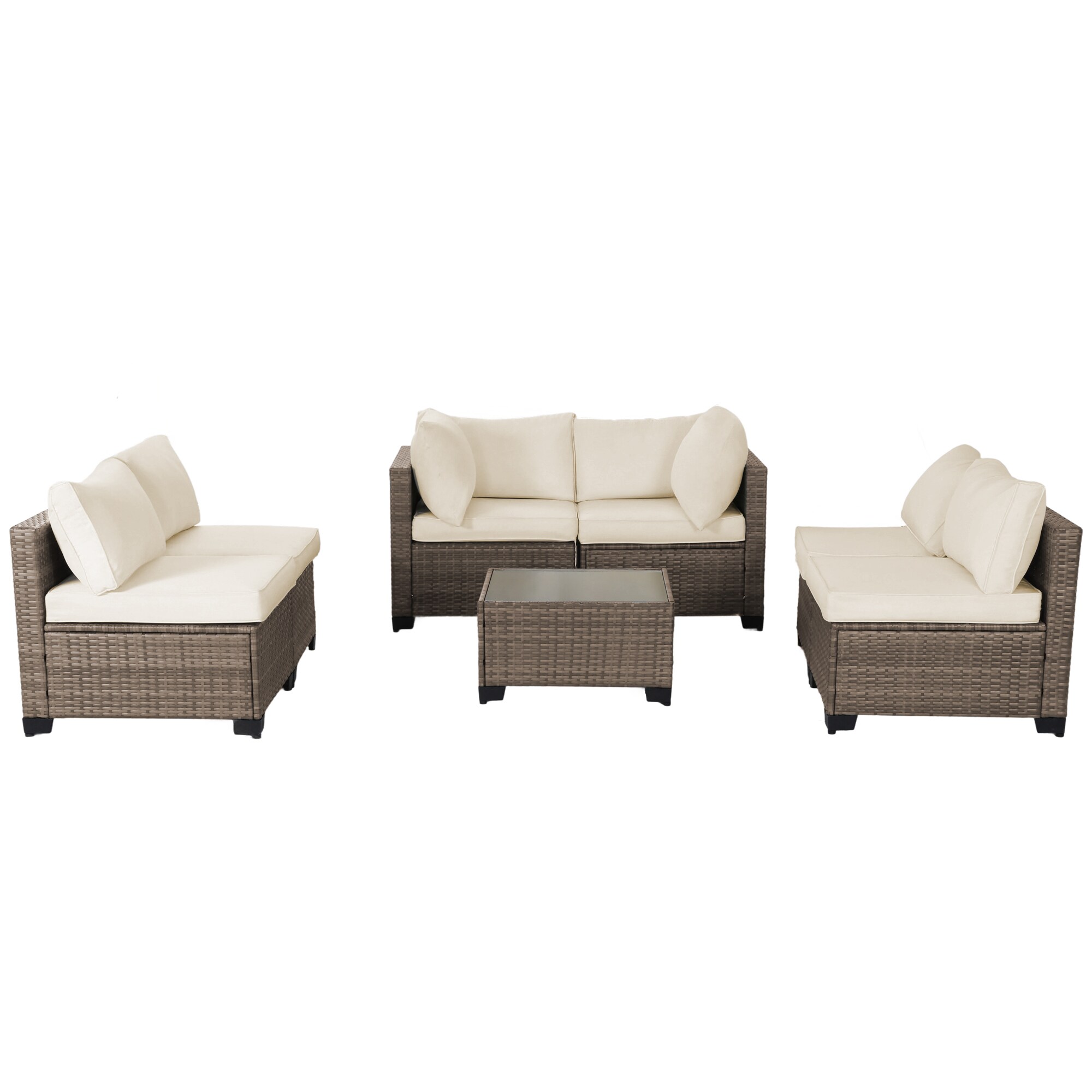 EarlGrove LS-F5782-BG0056 Patio-Conversation-Sets - View #5