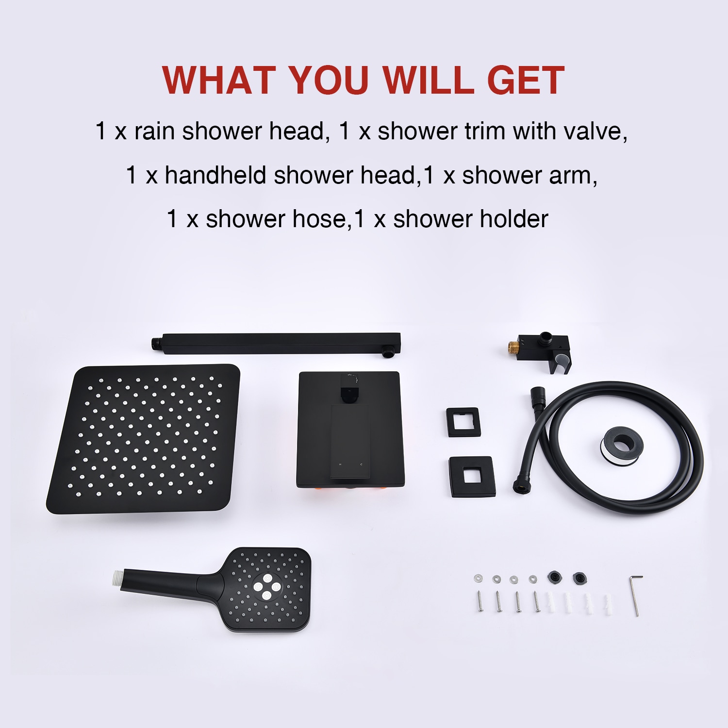 Pouuin PD-200S Showerhead-Bar-Panels - View #12