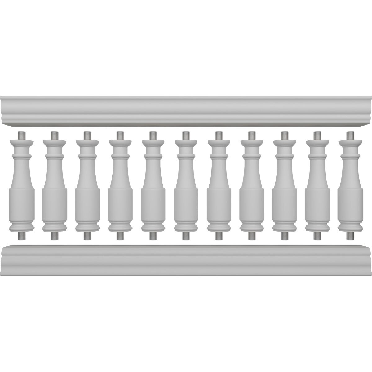 Ekena Millwork BALK32X072HMN railings - View #5