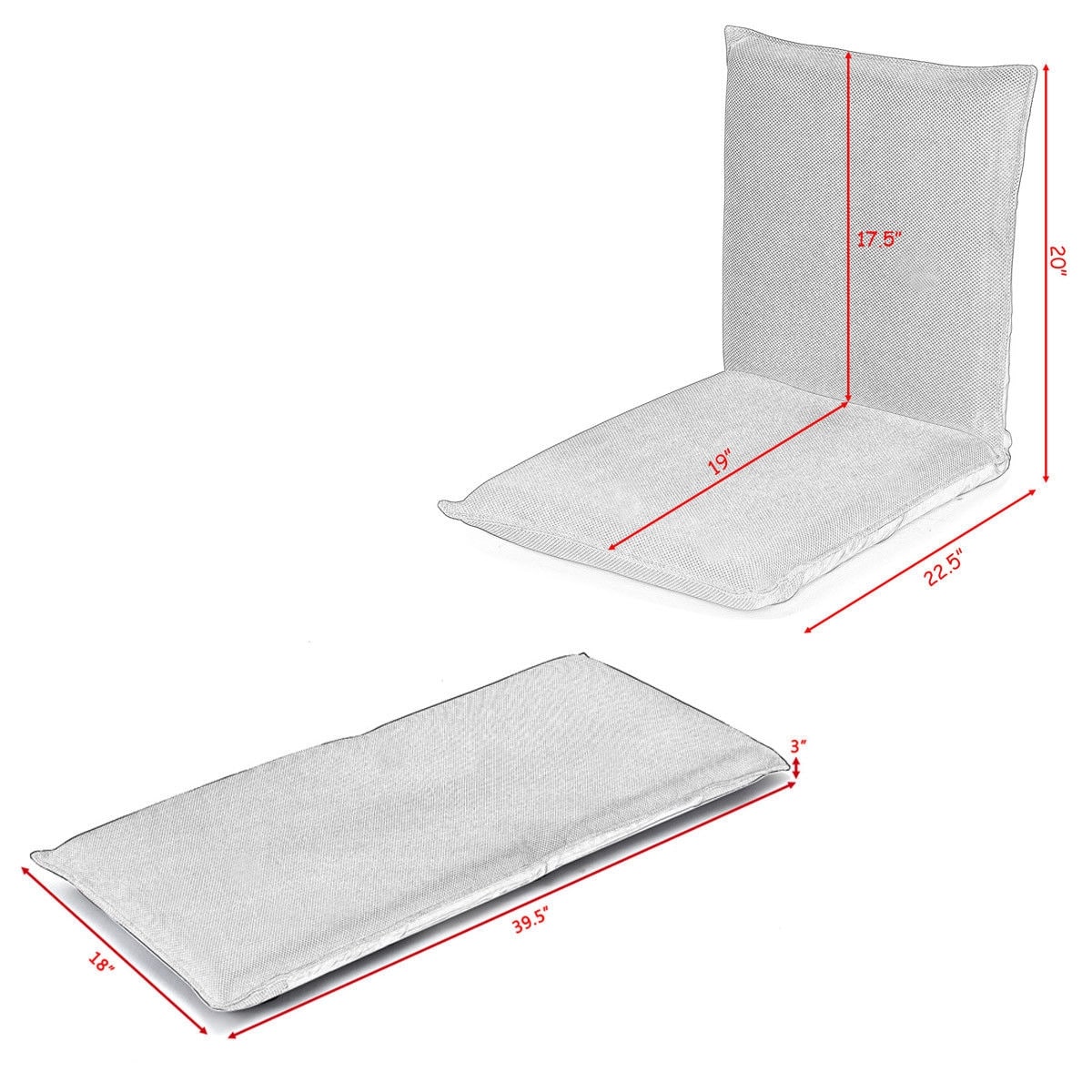 WELLFOR HW-HWY2-65605CF futons - View #2