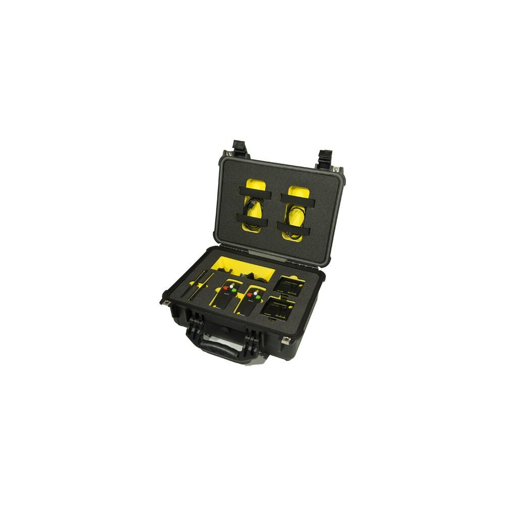  TCNCD336968 Interspace Industries INTI-MC3-L3-TFC 2 x 3-Button Laser Handsets Micro Cue3 3 USB Twin Pro Kit