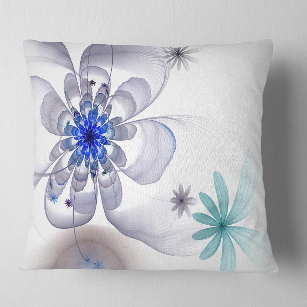 Designart CU12012-18-18 18-in x 18-in Black Indoor Decorative Pillow