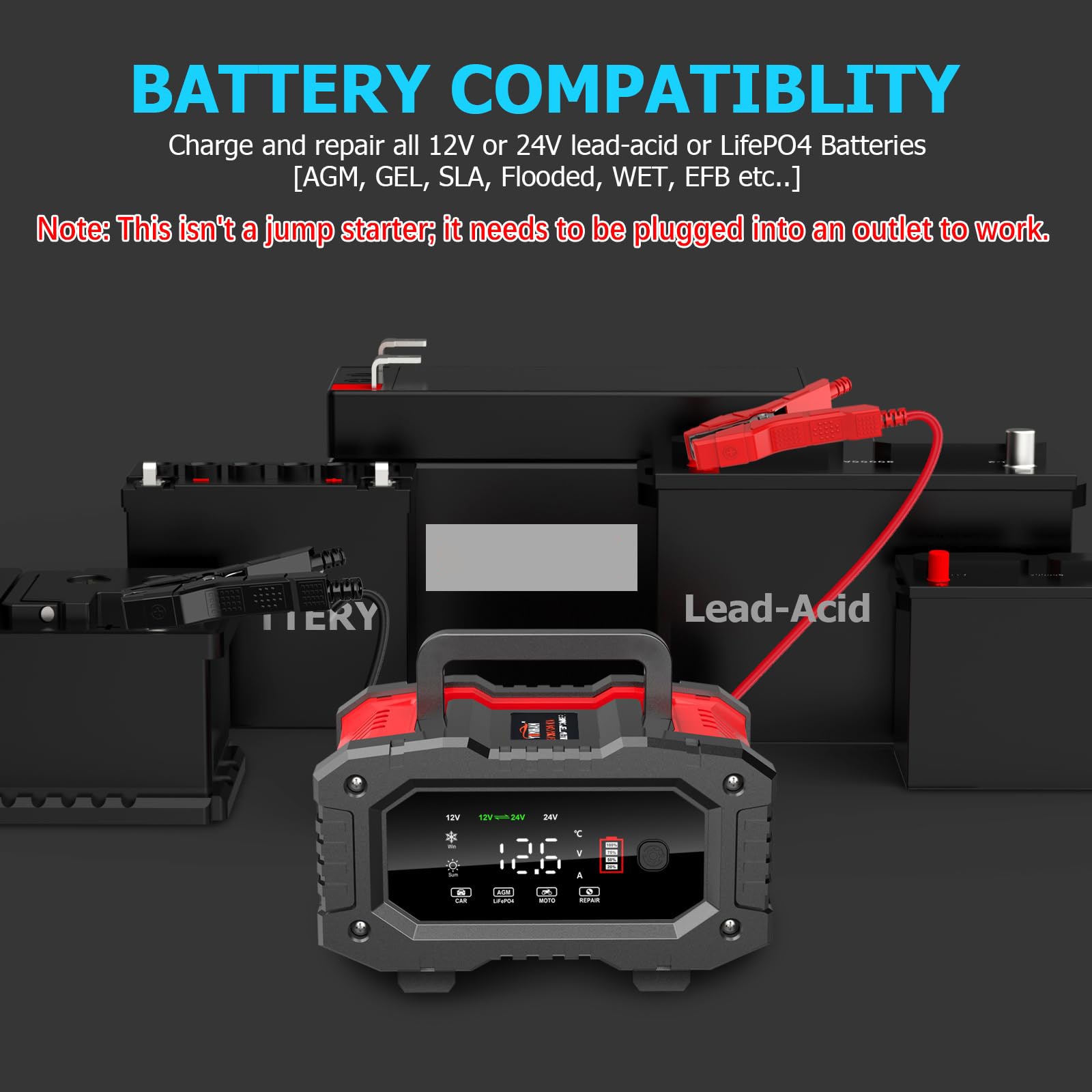 Anqtovp LAN0305C30 Cordless-Ope-Batteries - View #2