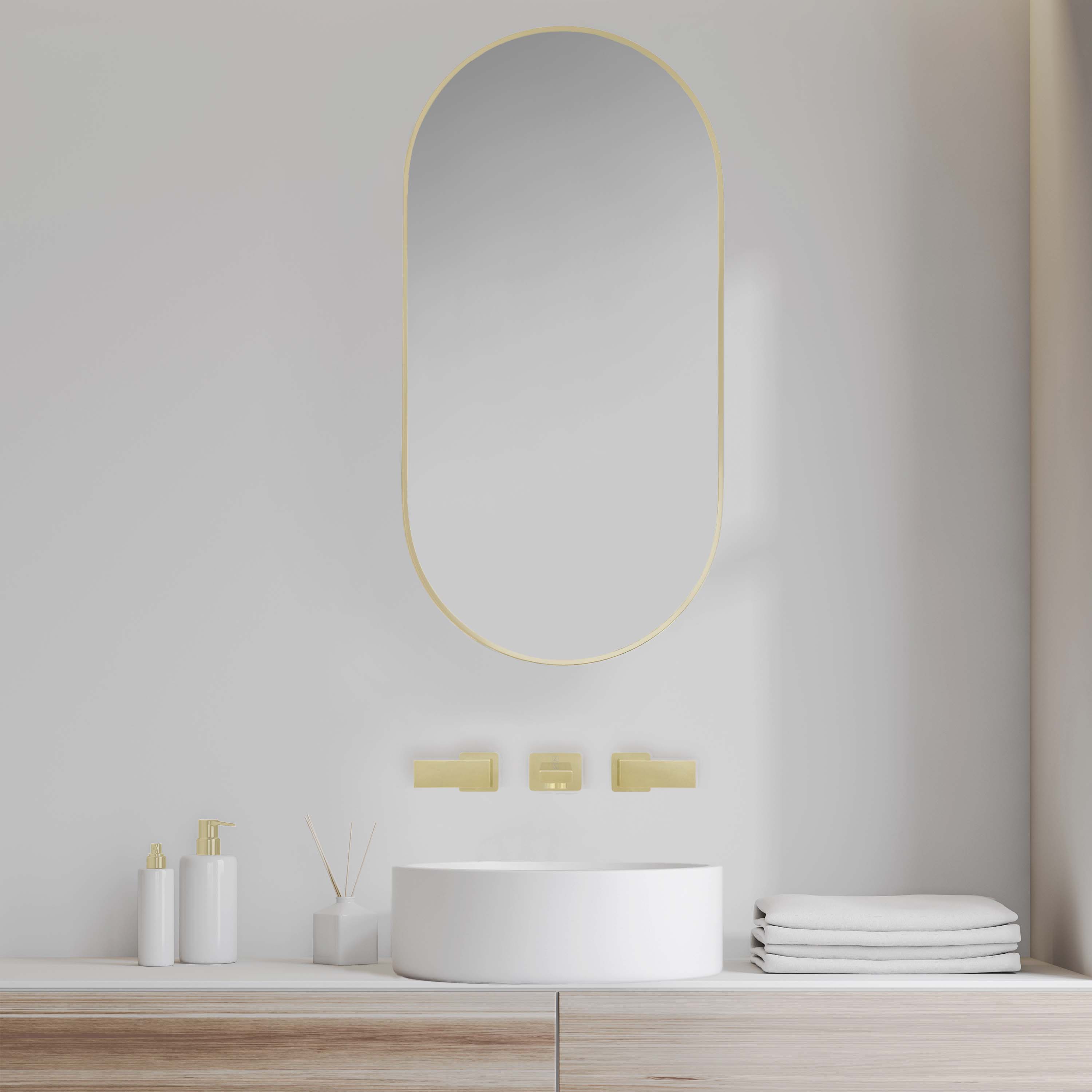 ZLINE KITCHEN & BATH Bliss Polished Gold Wall-mount 2-handle Bathroom ...