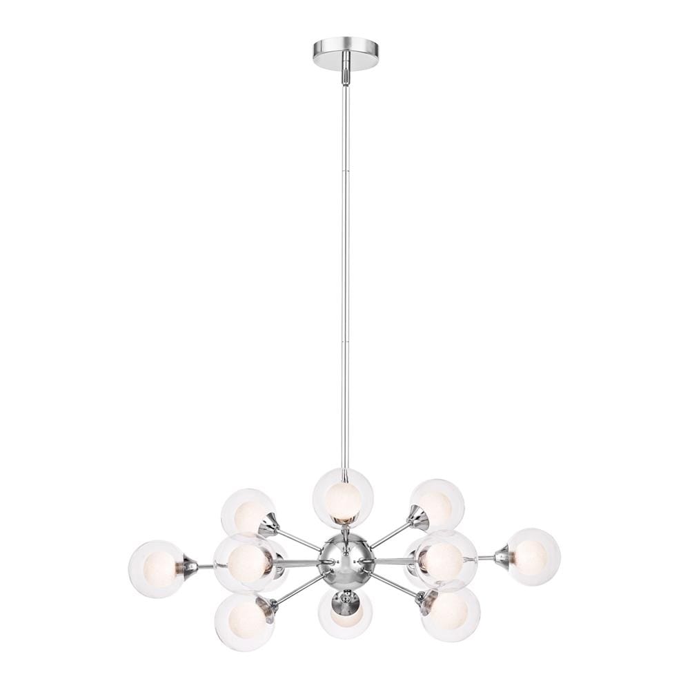 Quoizel Spellbound 12Light Polished Chrome Modern/Contemporary Damp