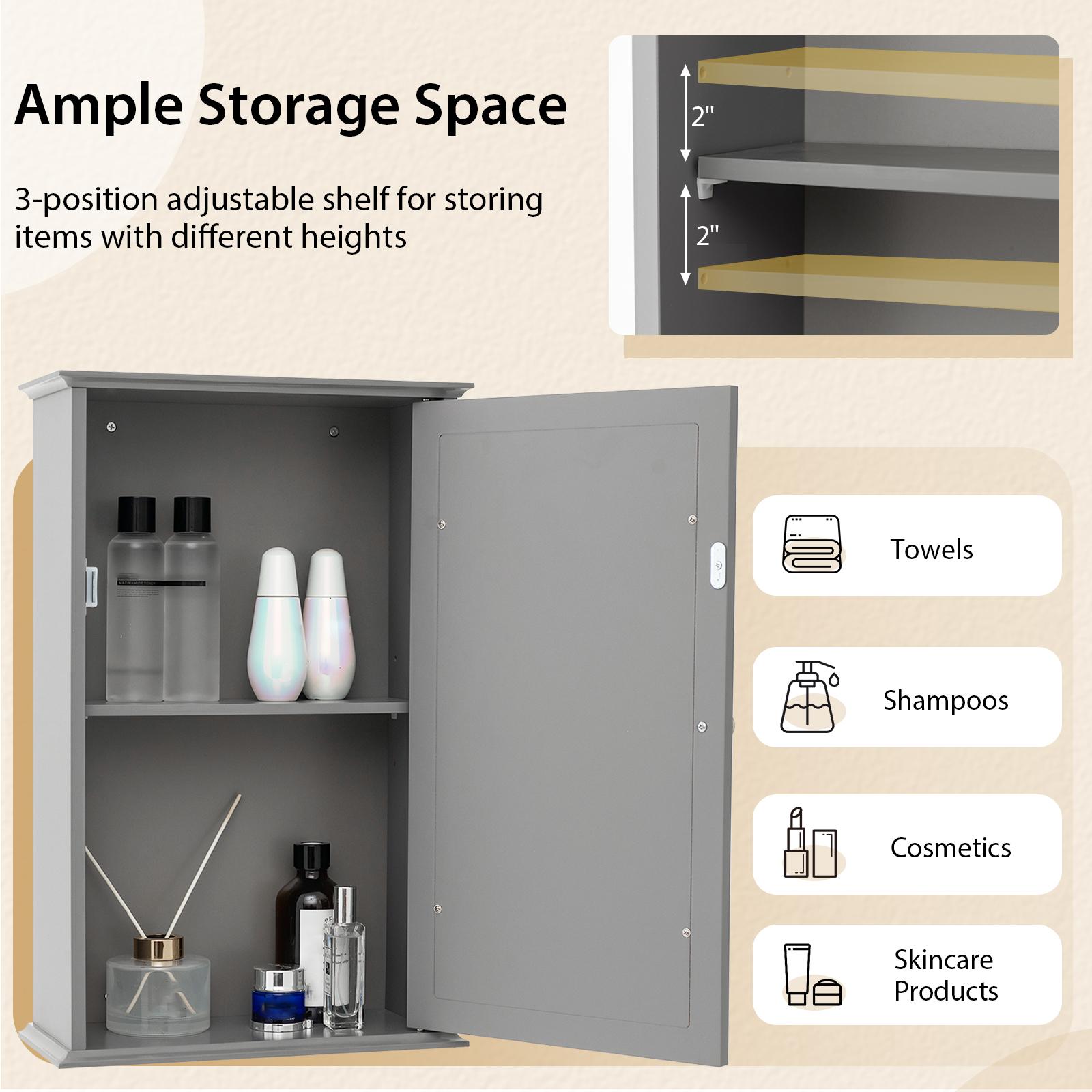 BABOOM BMMP-5846GR Bathroom-Medicine-Cabinets - View #7