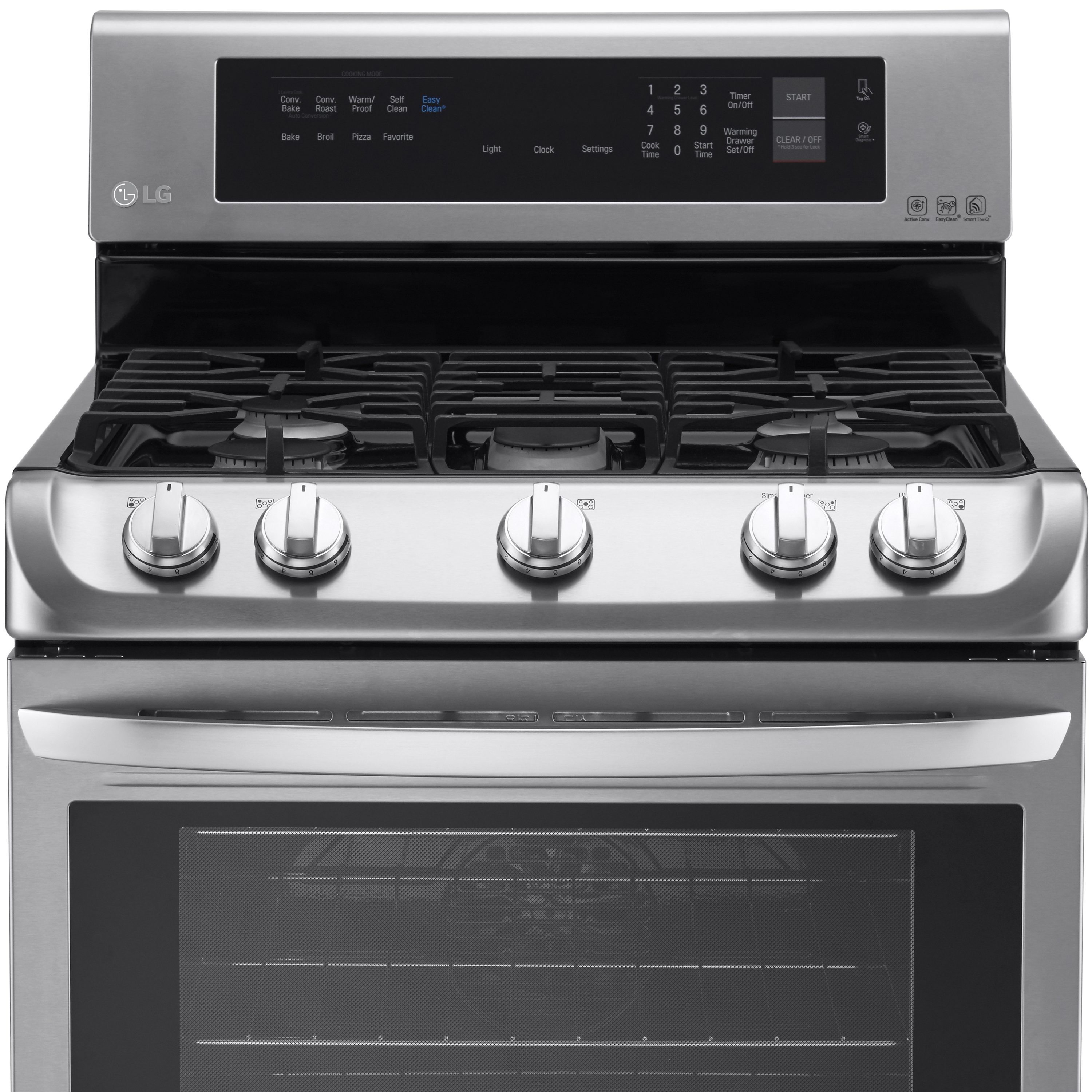 LG LRG4113ST Freestanding-Gas-Ranges - View #4