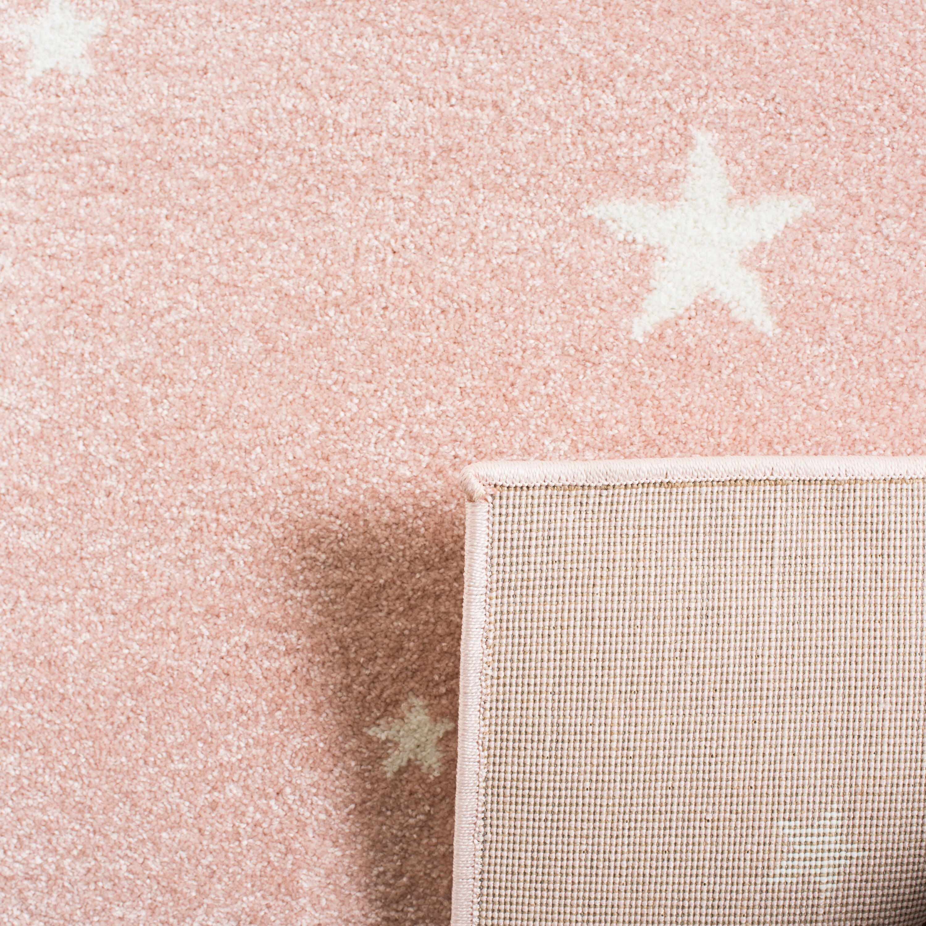 Ivory Hand-knotted Synthetic Kids' Rug - 2x3 Feet