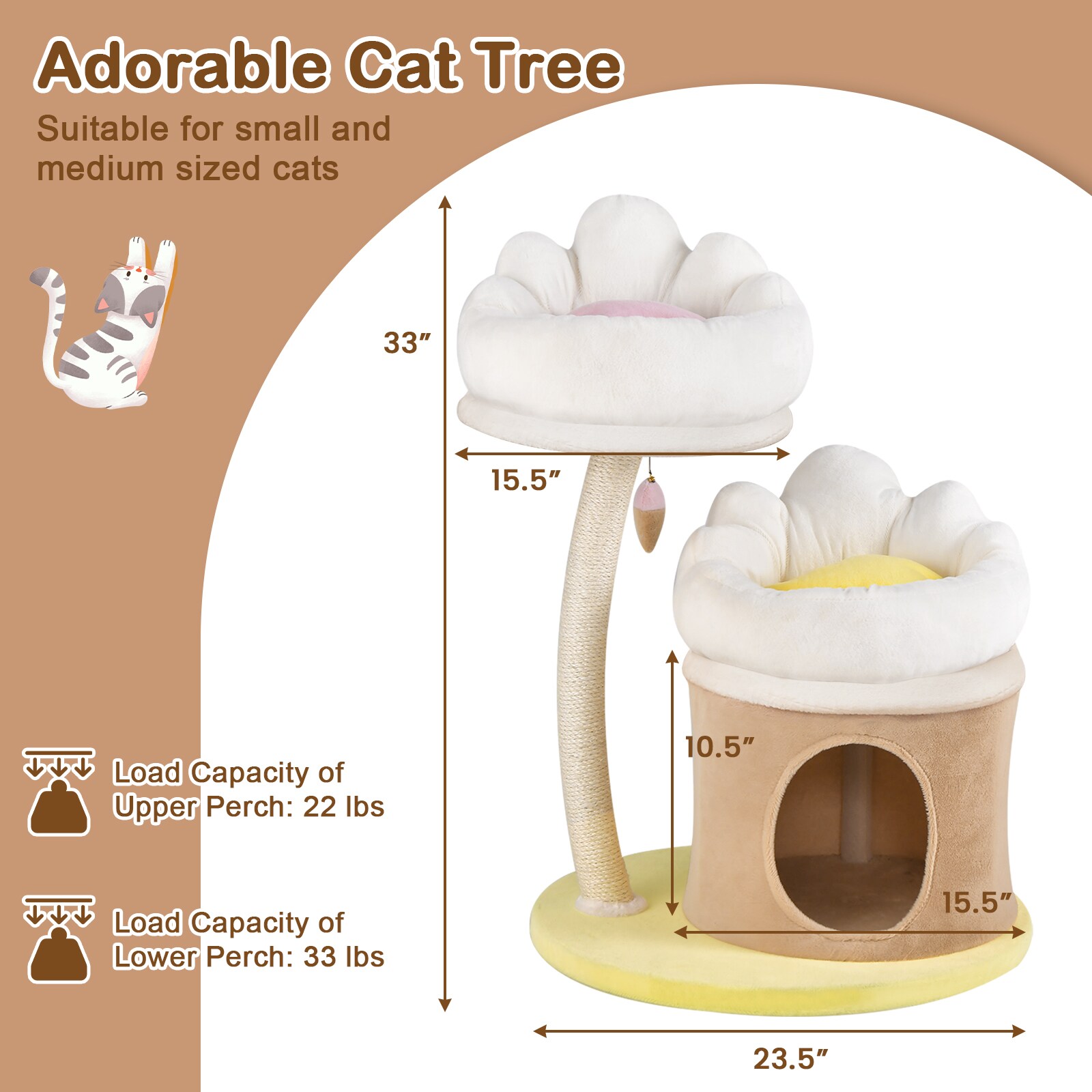 Slickblue D-CO-HW95101VP Cat-Trees - View #3