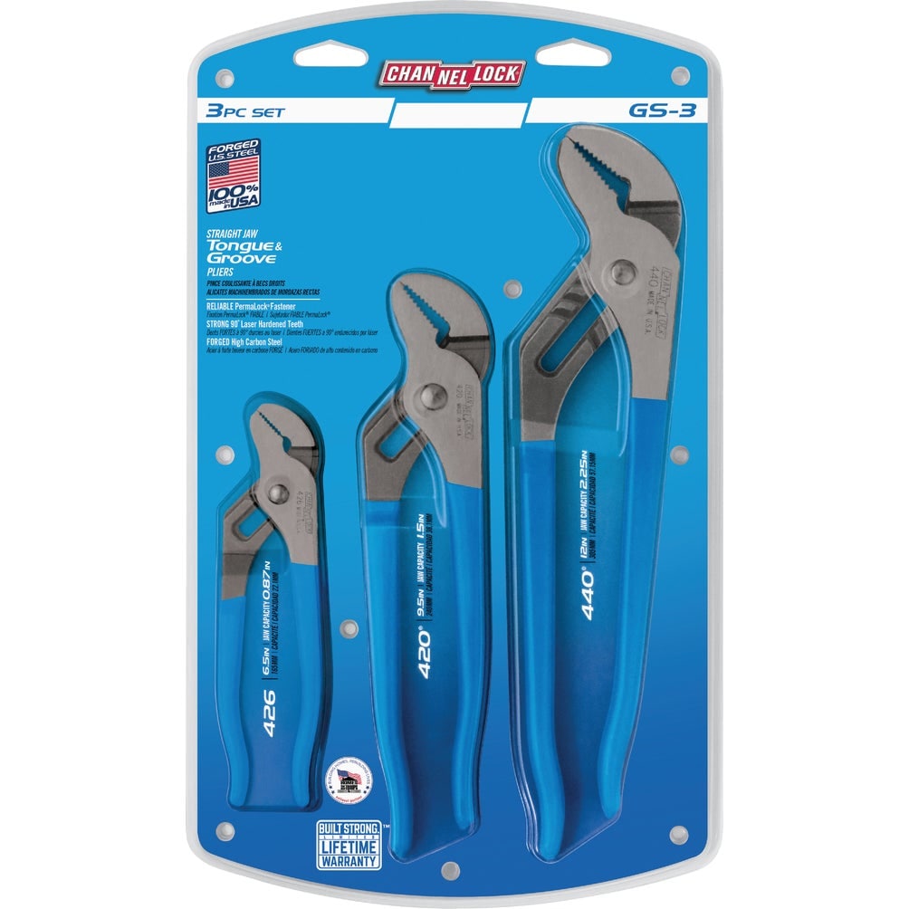 CHANNELLOCK GS-3 pliers - View #2