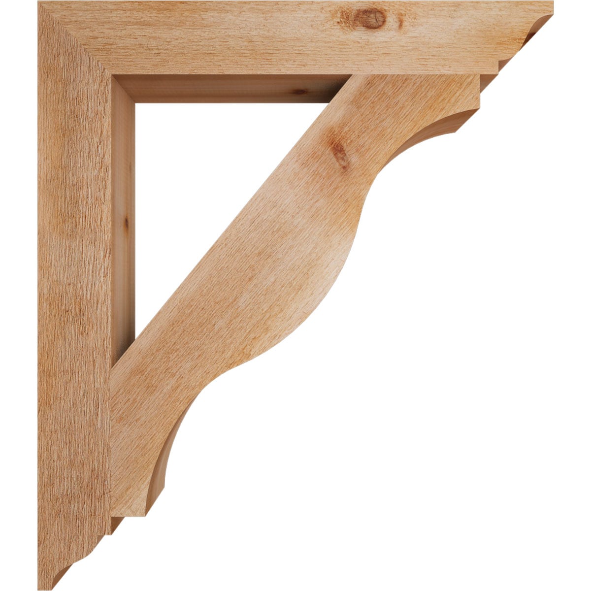 Ekena Millwork BKT04X28X32FST01RWR Exterior-Brackets-Braces - View #3