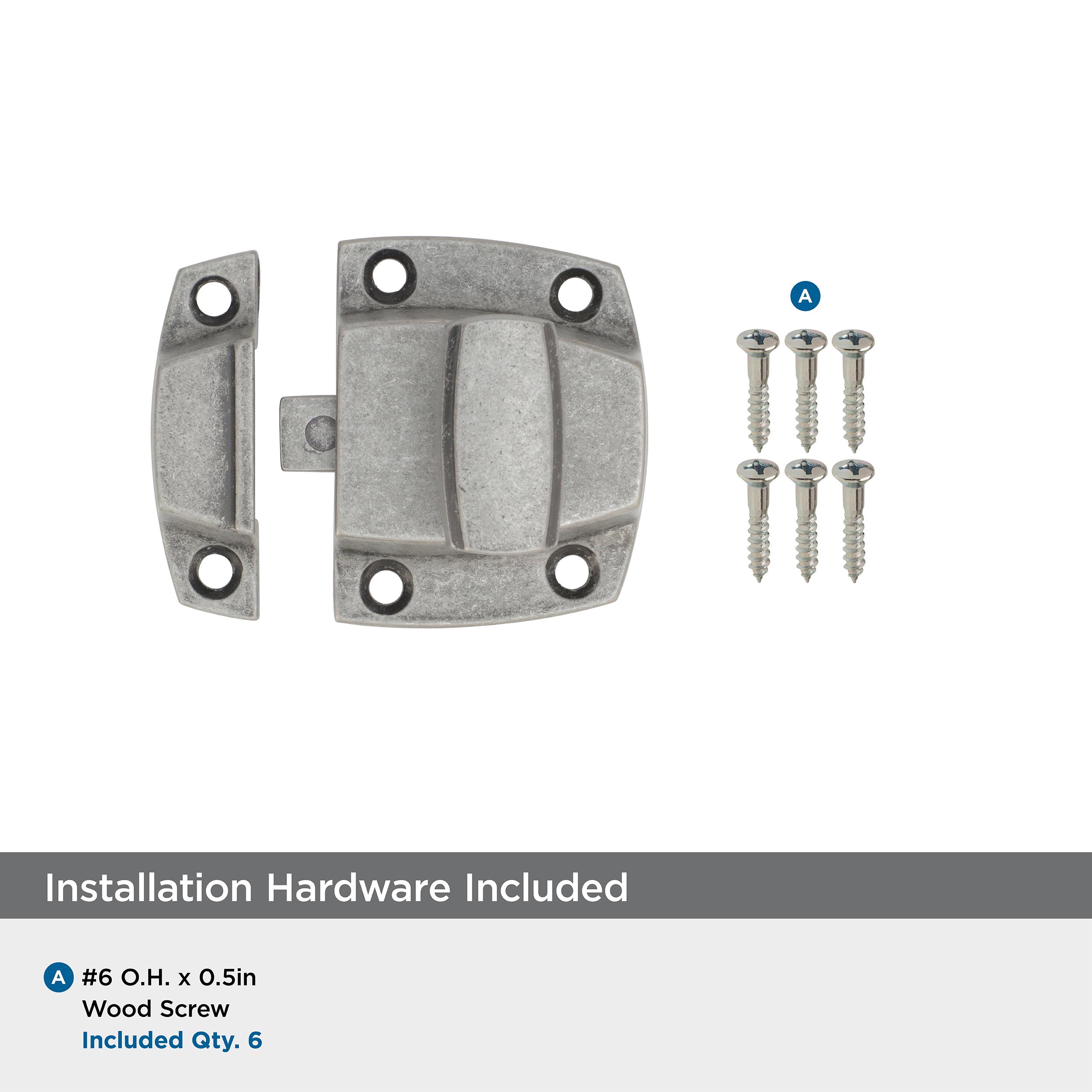 Aged Pewter Highland Ridge Cabinet Latch