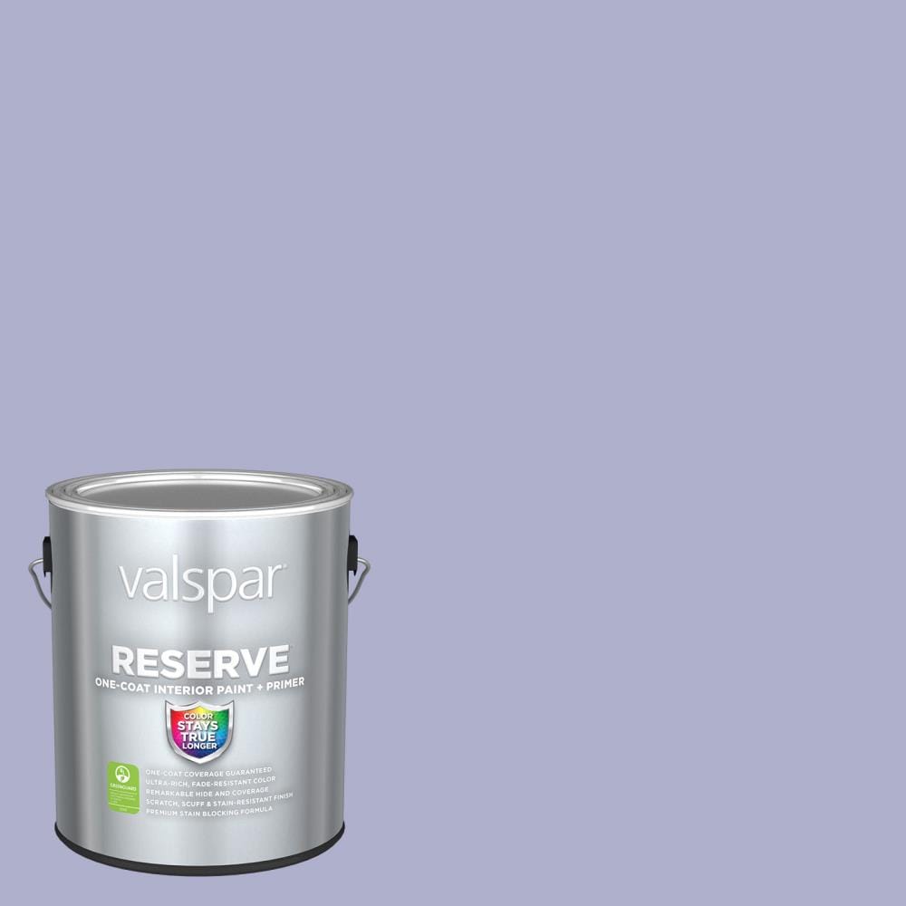 Valspar 4002-7C-2916572 Reserve Flat Purple Freedom 4002-7C Latex Interior Paint Paint + Primer ( 1-gallon )