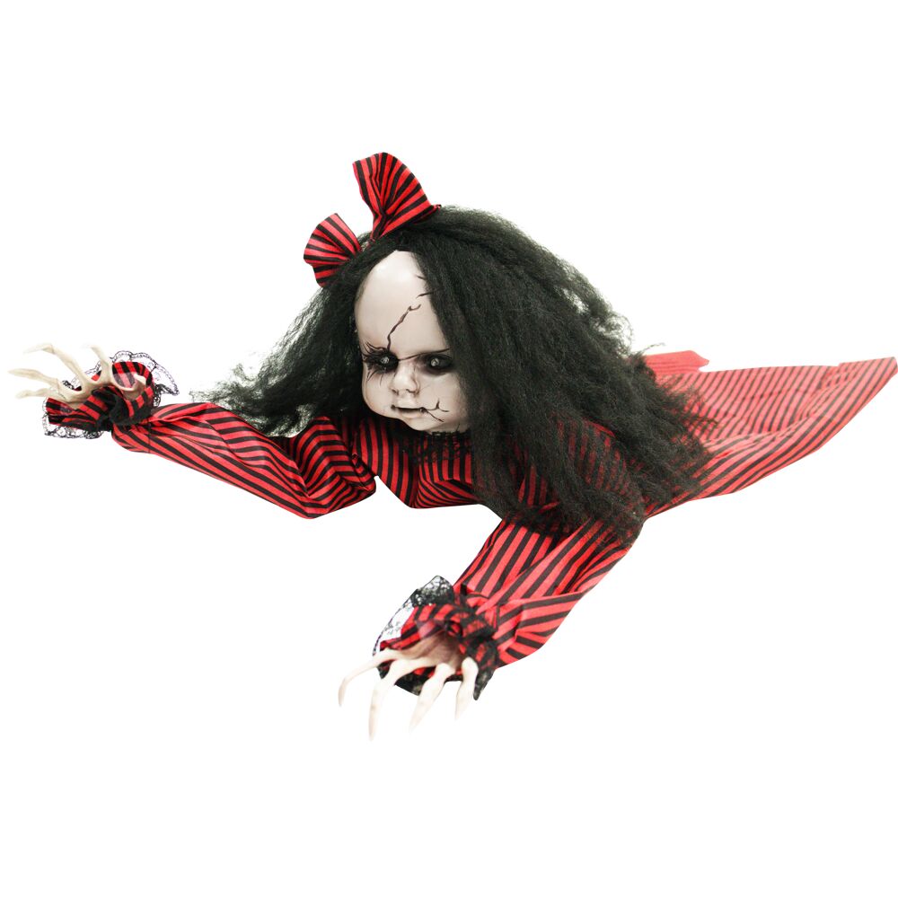 Haunted Hill Farm HHGBGIRL-2LSA Halloween-Animatronics - View #9