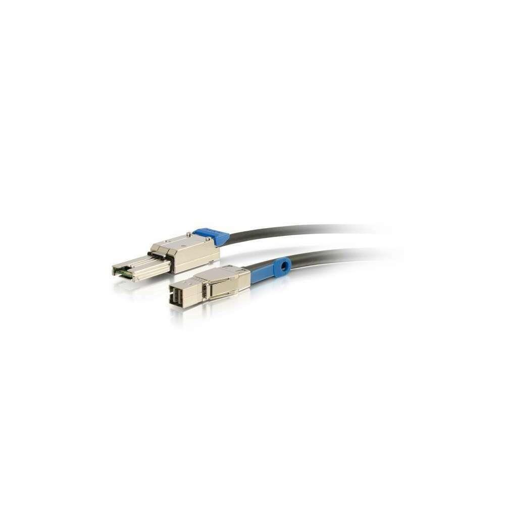C2G CTG88375 Cables to Go 54256 2m Mini-SAS HD to Mini-SAS Cable, Black