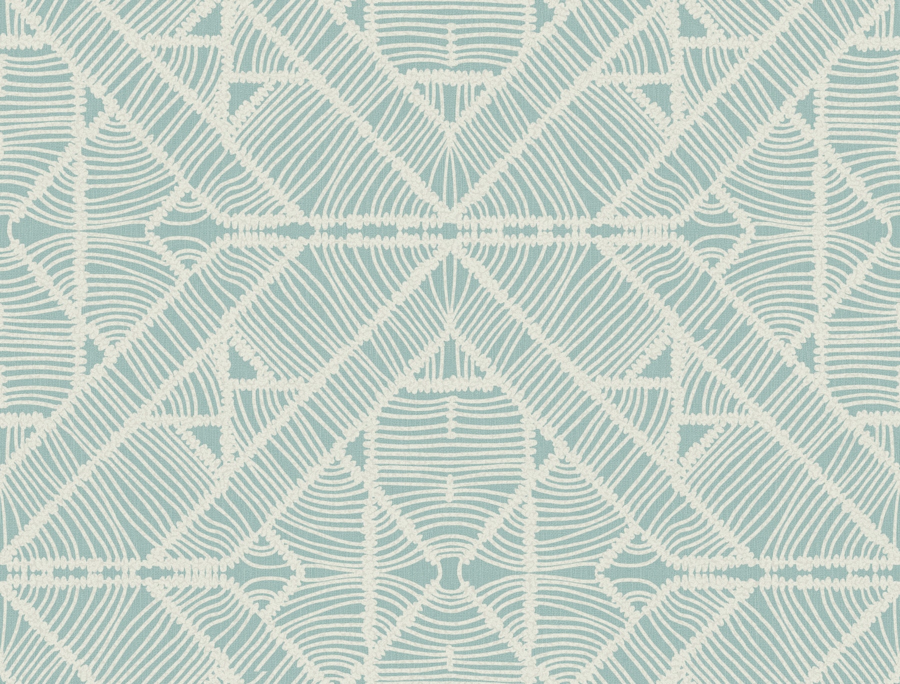 York Wallcoverings TC2705 Tropics Resource Library 60.8-Sq. Feet Aqua Non-woven Geometric Prepasted Water Activated Paste Wallpaper