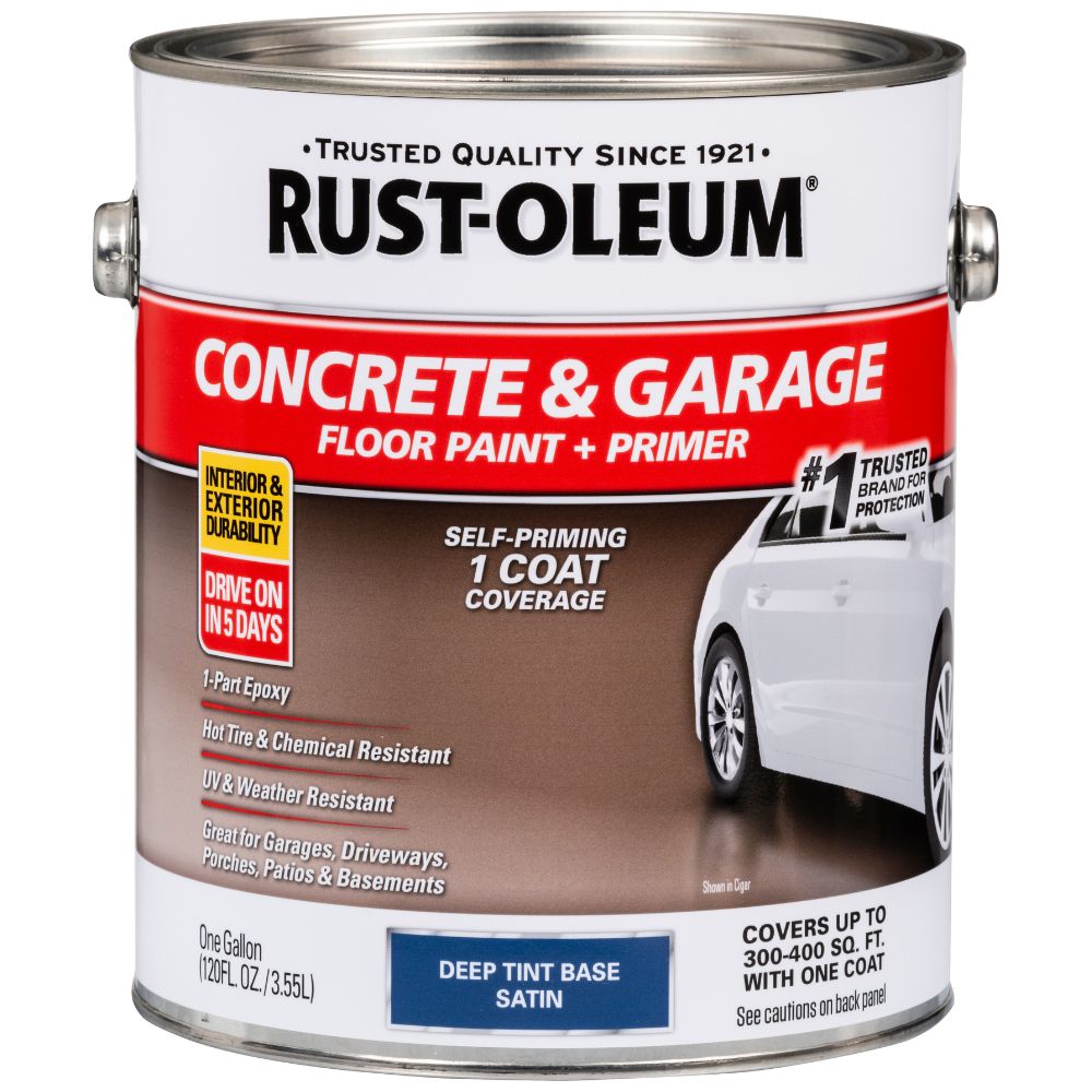 Rust-Oleum 319550 Concrete and Garage Floor Paint and Primer 1-part Tint Epoxy Concrete and Garage Floor Paint ( 1-gallon )