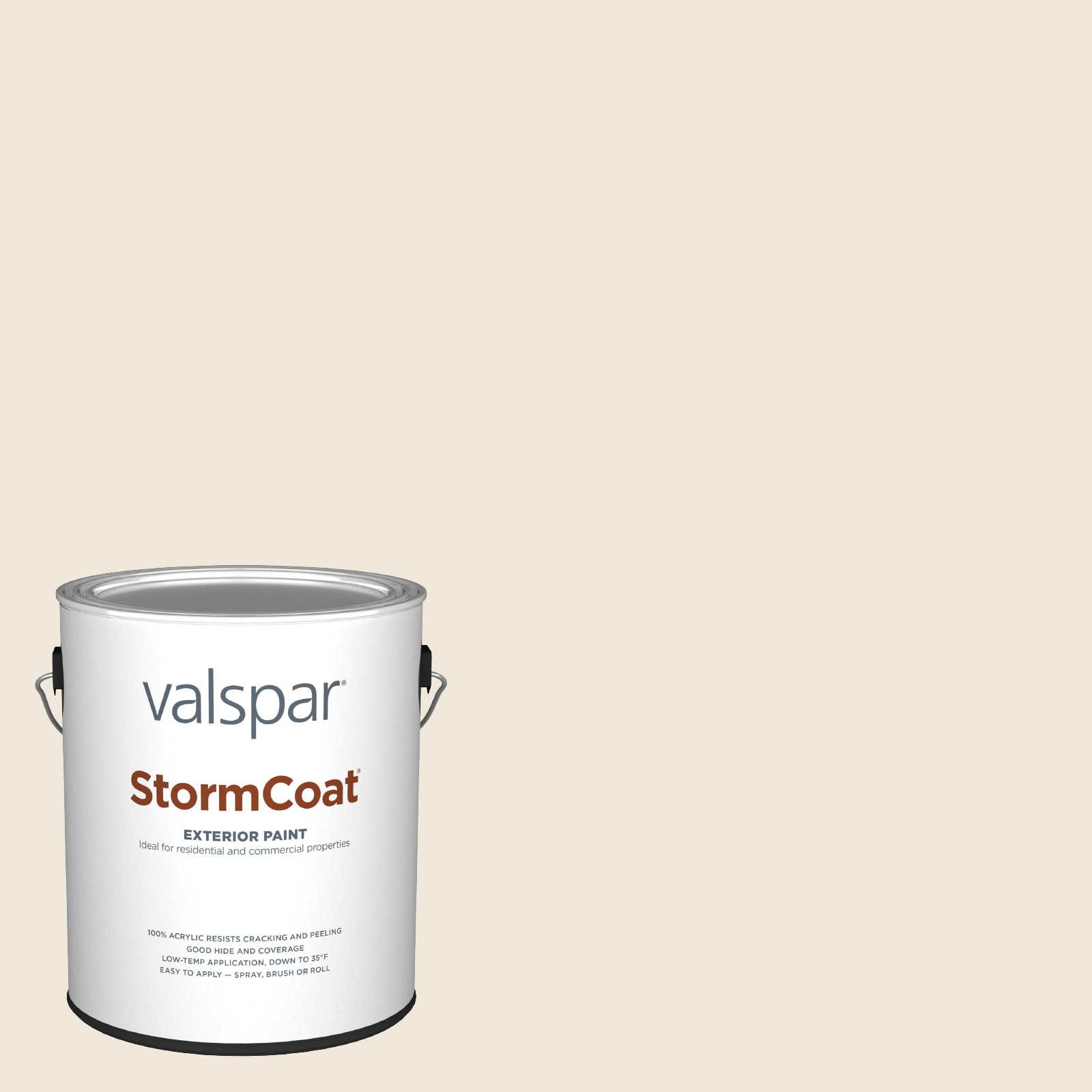 Valspar 7002-20-145611 Storm Coat Flat Antique White 7002-20 Latex Exterior ( 1-gallon )