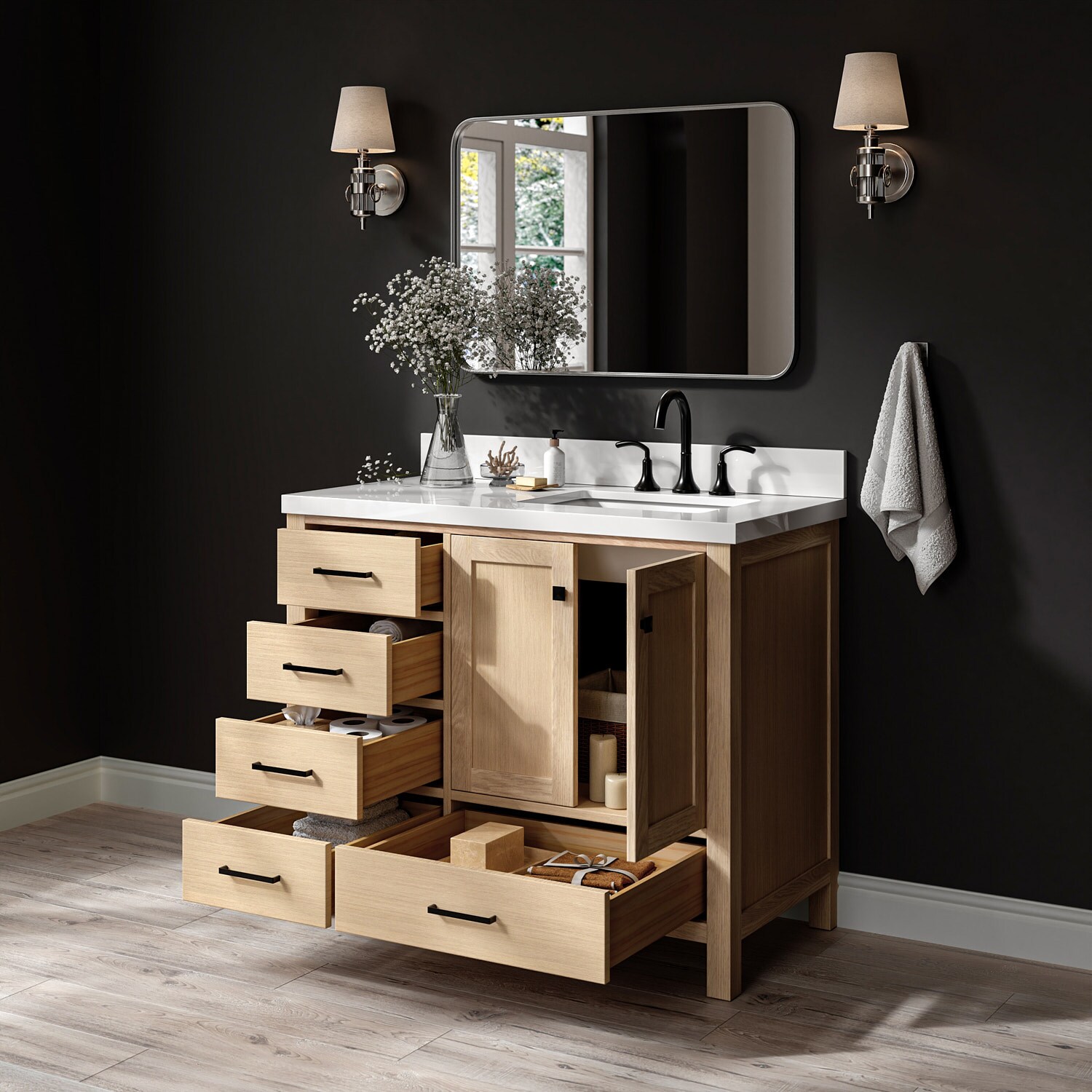 ARIEL A043SRWQRVOWOA Bath-Vanity-Combo - View #3