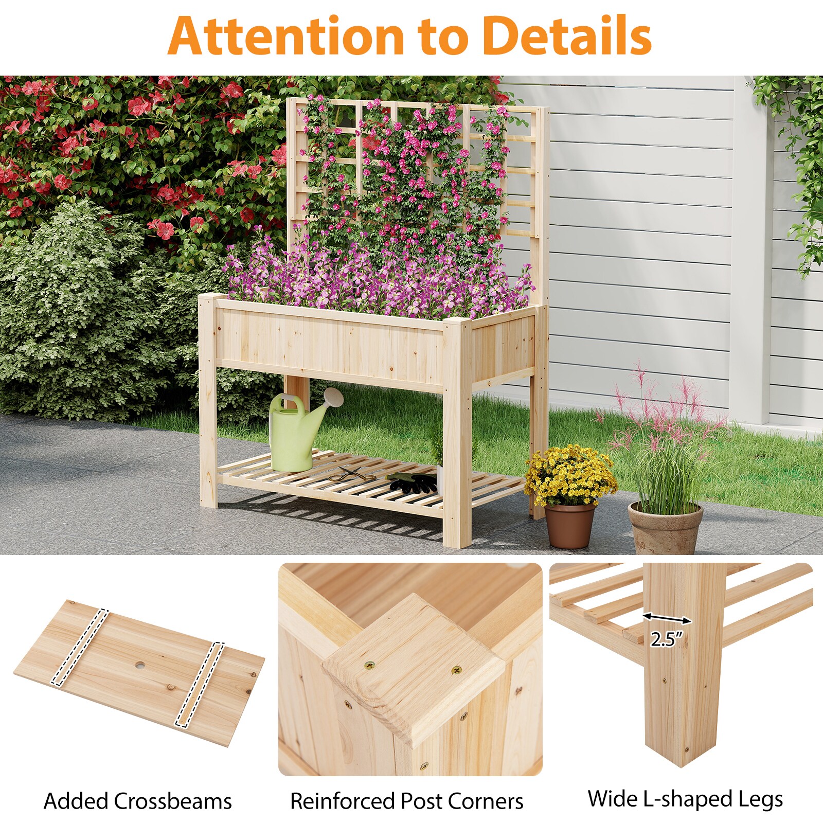 Poinic CWGT4441NA Raised-Planter-Boxes - View #8
