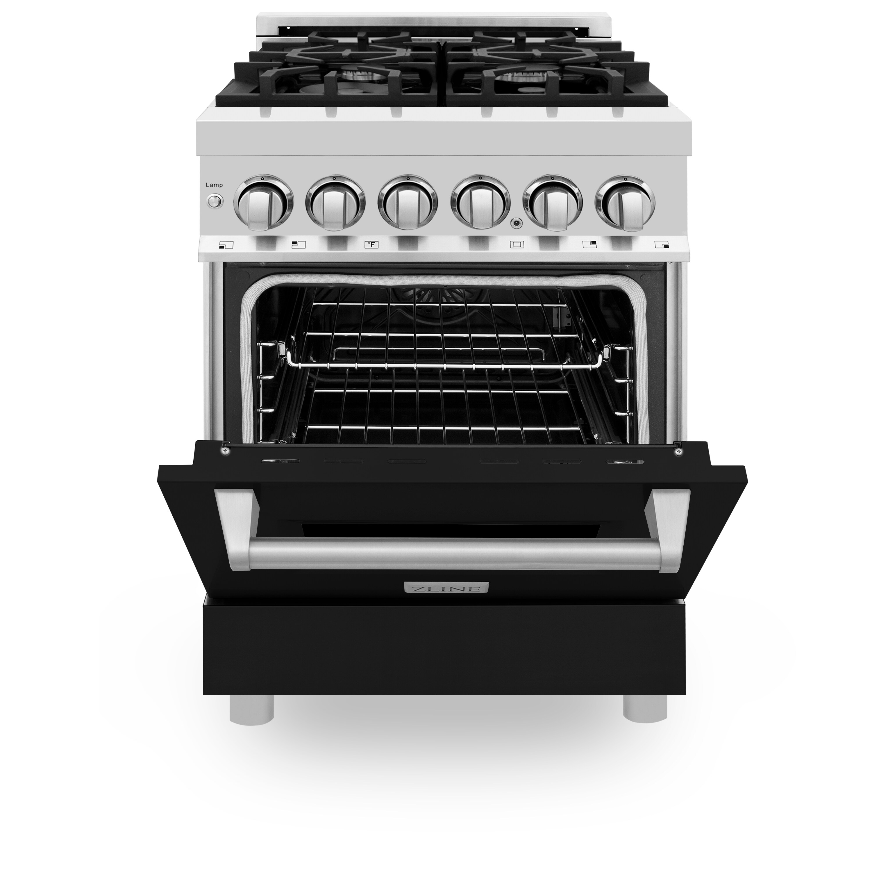 ZLINE KITCHEN & BATH RA-BLM-24 Dual-Fuel-Ranges - View #6