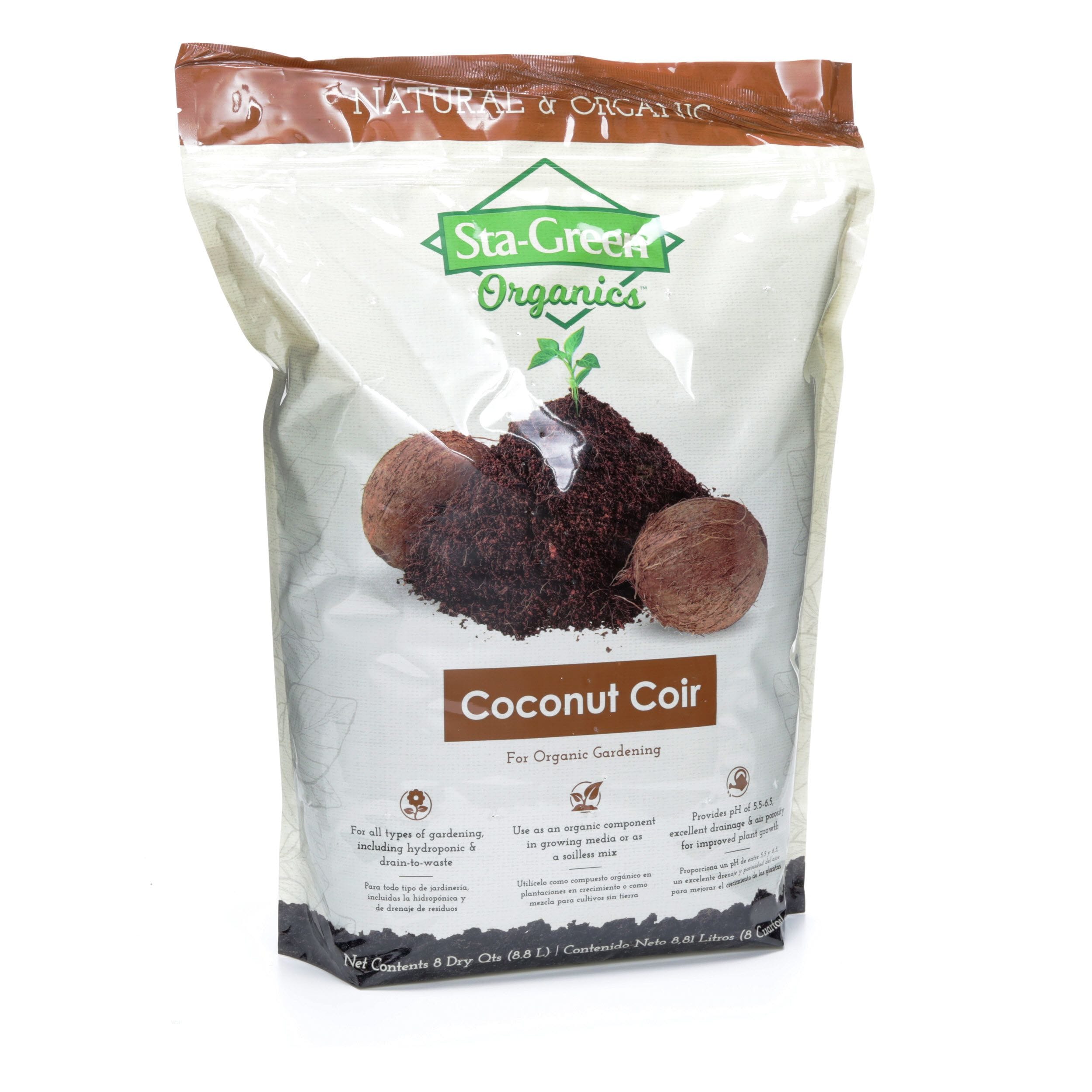 Coconut Peat Coir Soil 100% ORGANIC COCO CoirCOCO Peat Hidroponic Media 