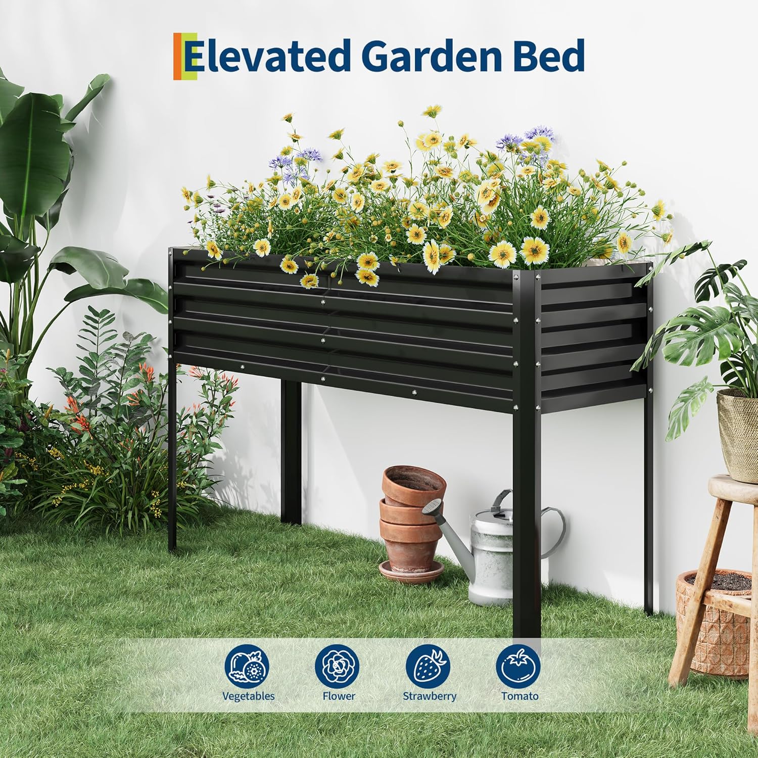 Qeetex LMY-PPG-336ESJBD Raised-Garden-Beds - View #6