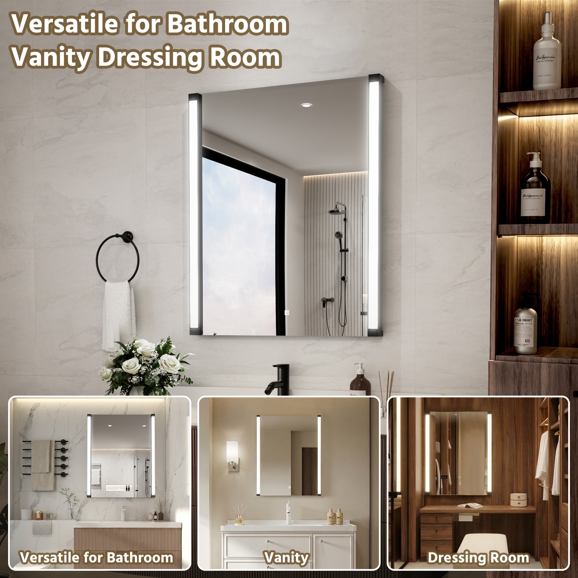 AAZJ JDEX-V21MR3036 Framed-Bath-Mirrors - View #7