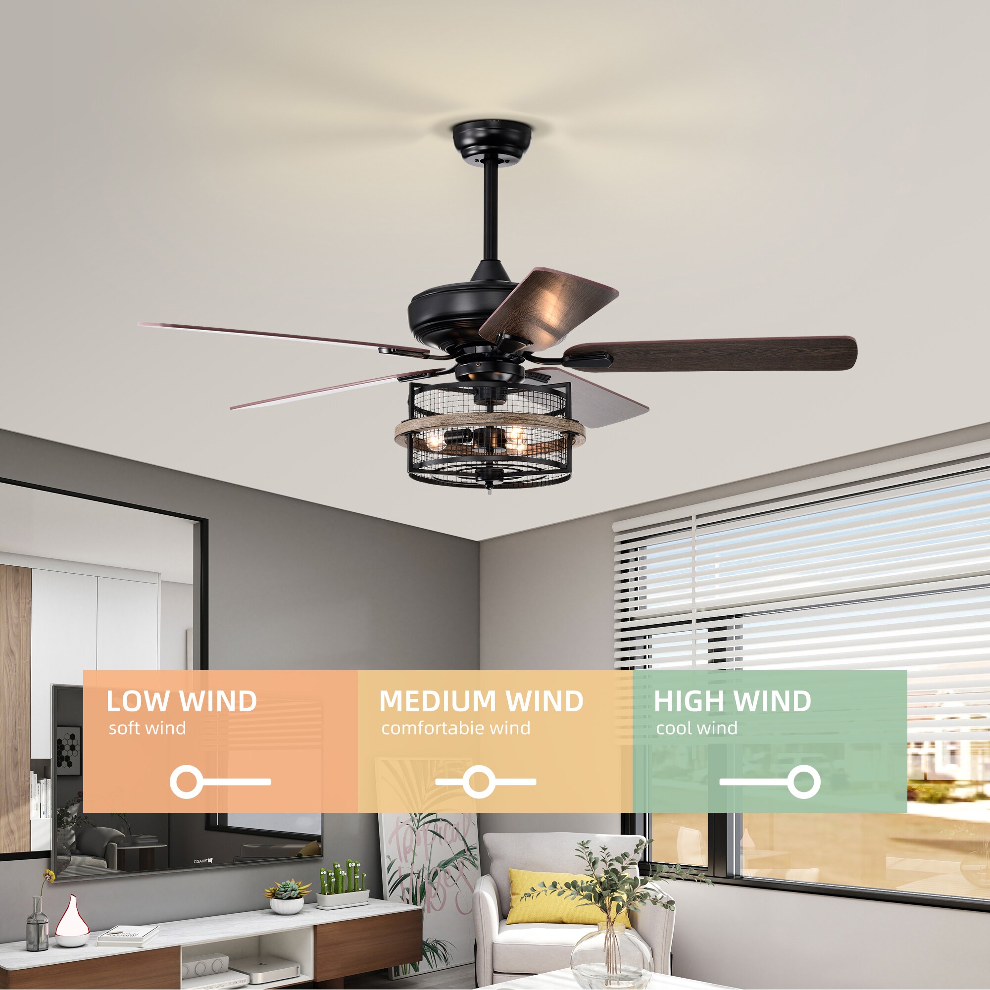 SINOFURN SYB570087MB Ceiling-Fans - View #6