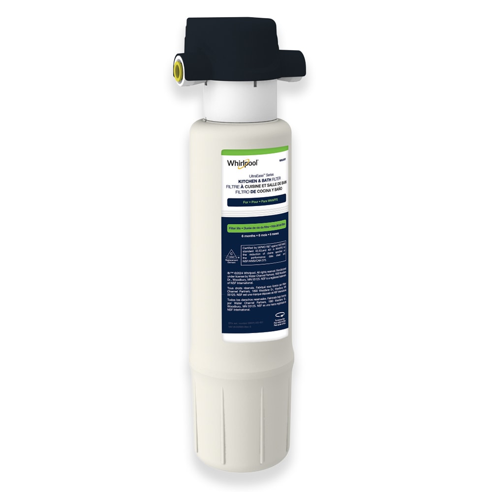 Whirlpool WHAFFS Kitchen and Bathroom Single-stage Carbon Block Under Sink Water Filtration System